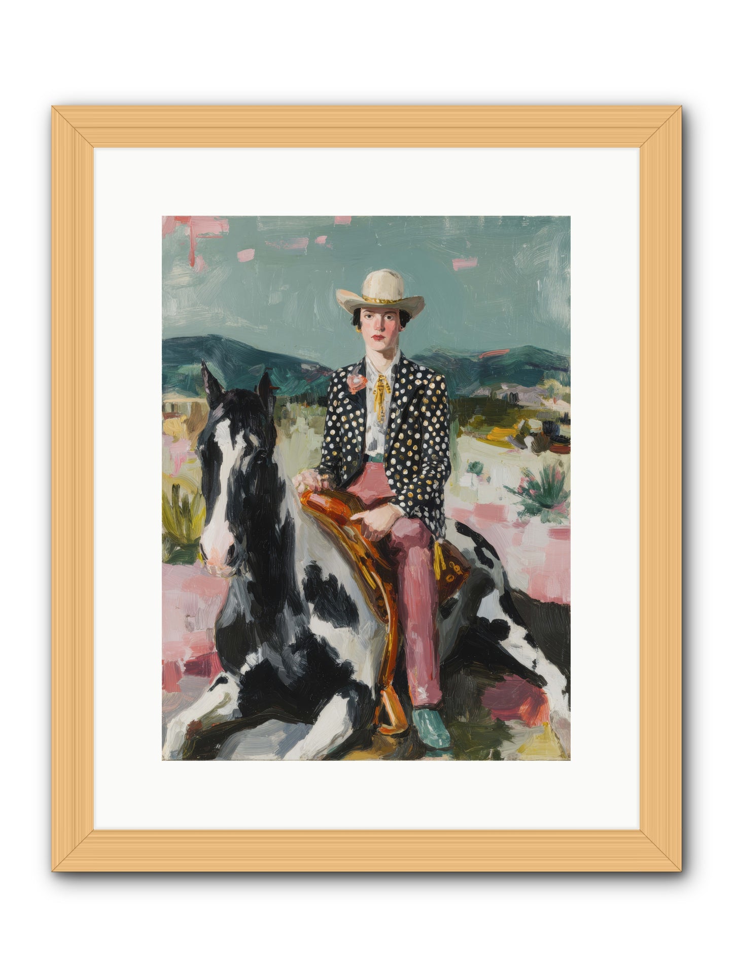Borrowed from Dusk -- Framed Print - Natural 12x16