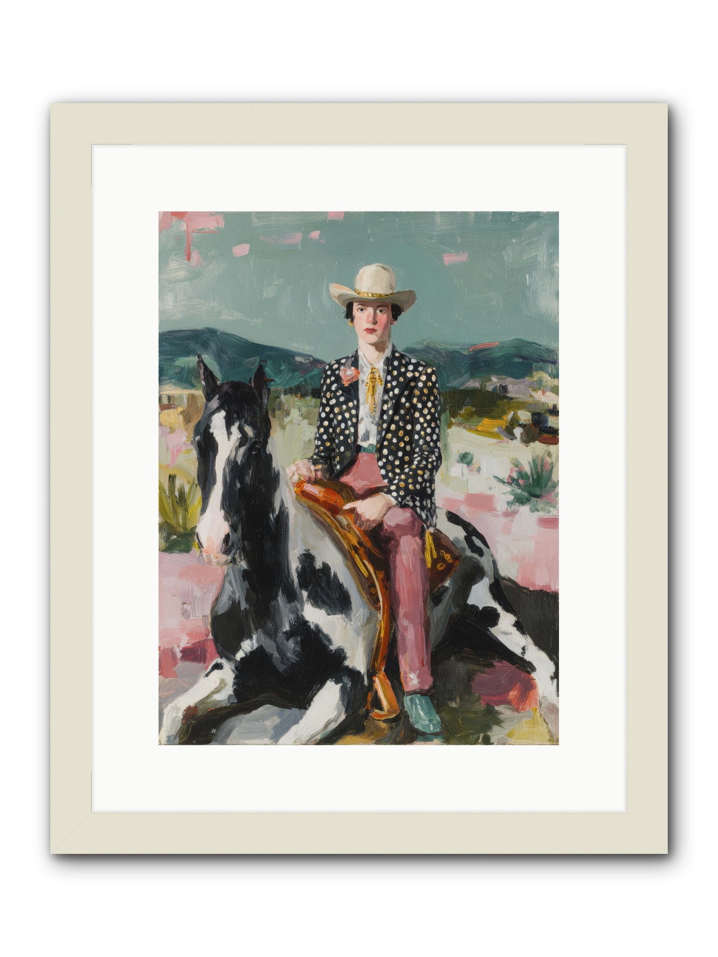 Borrowed from Dusk -- Framed Print - White 12x16