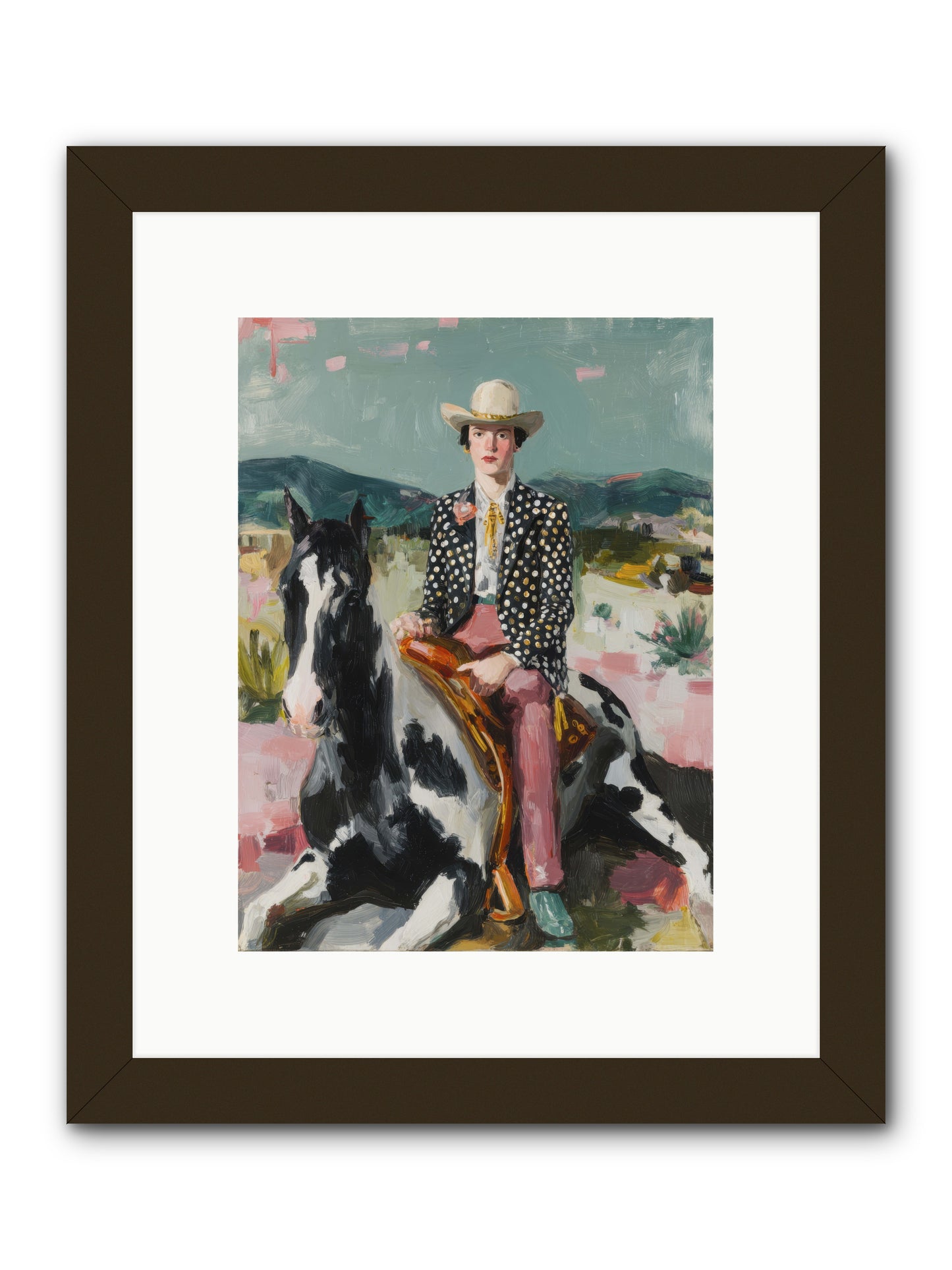 Borrowed from Dusk -- Framed Print - Black 9x12