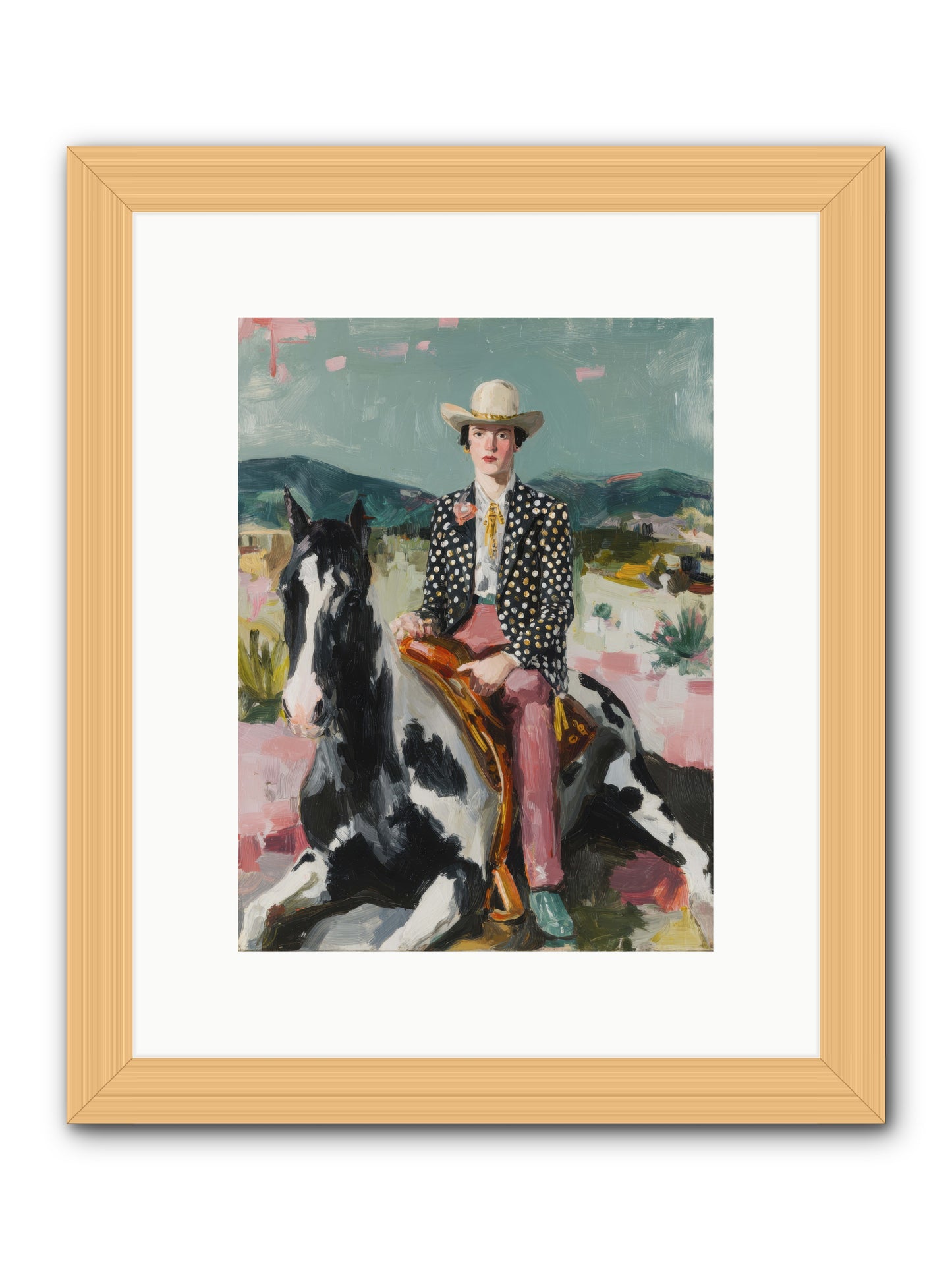 Borrowed from Dusk -- Framed Print - Natural 9x12