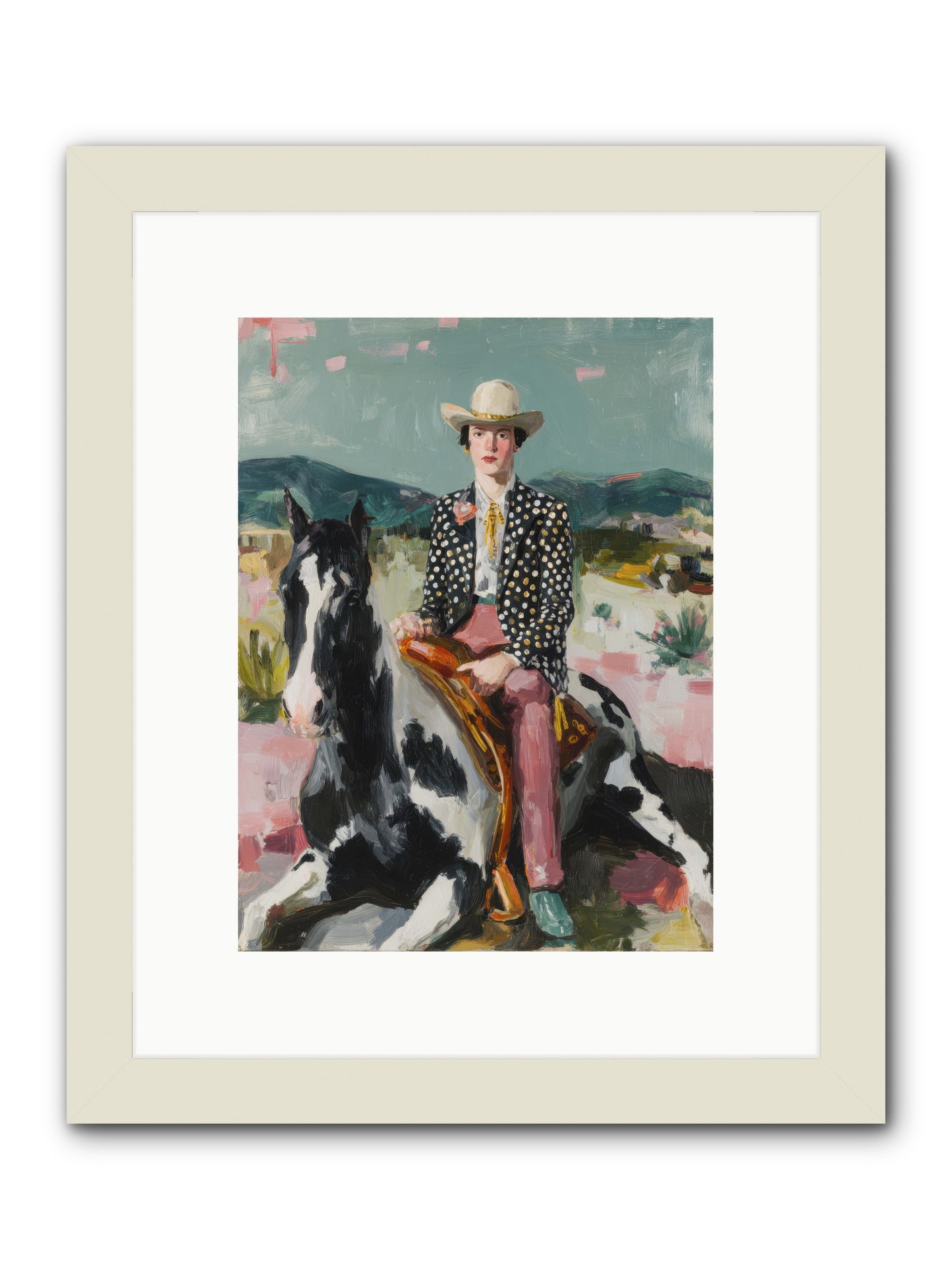 Borrowed from Dusk -- Framed Print - White 9x12