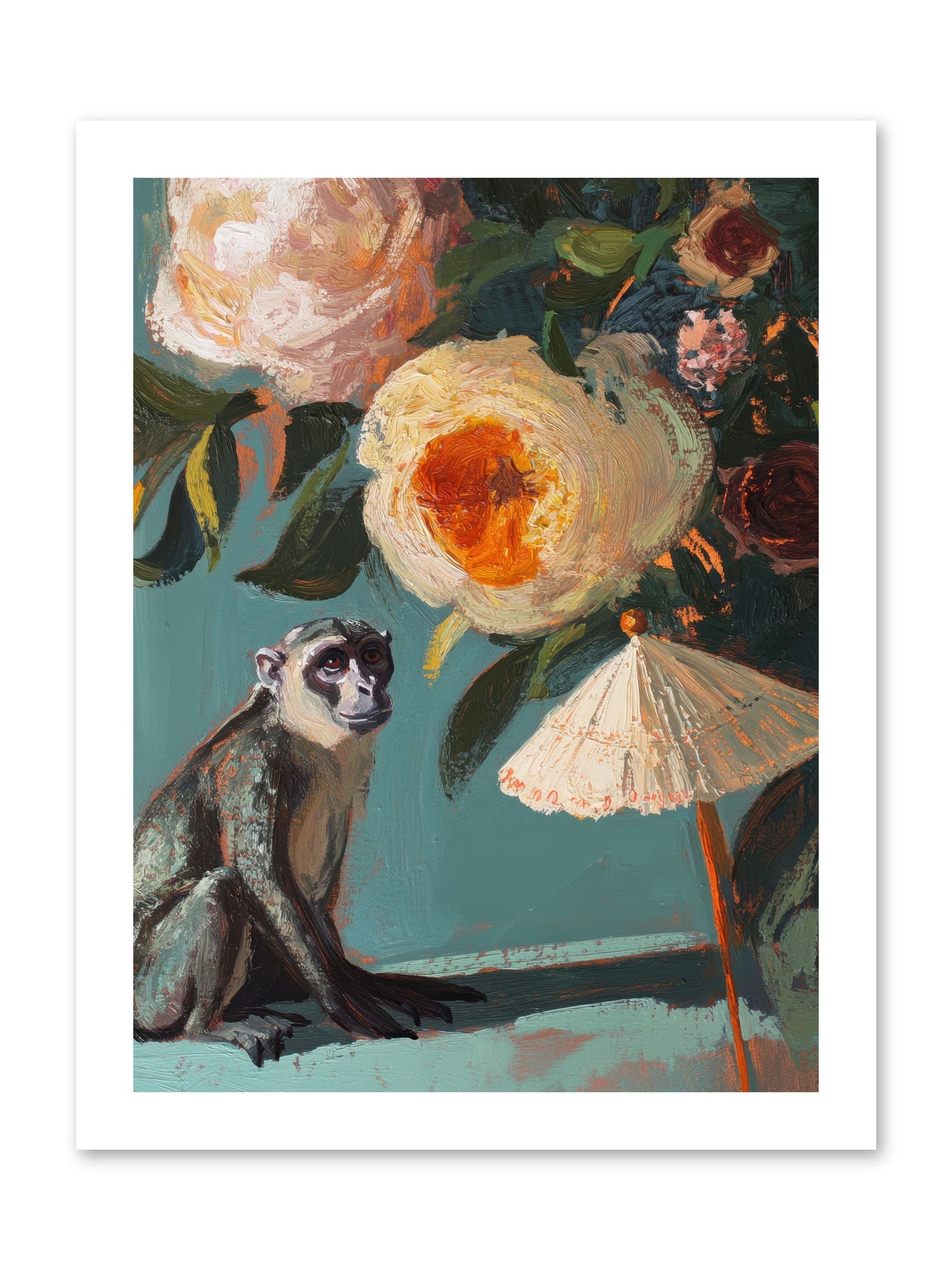 Botanical Charmer -- Loose Canvas Print 12x16