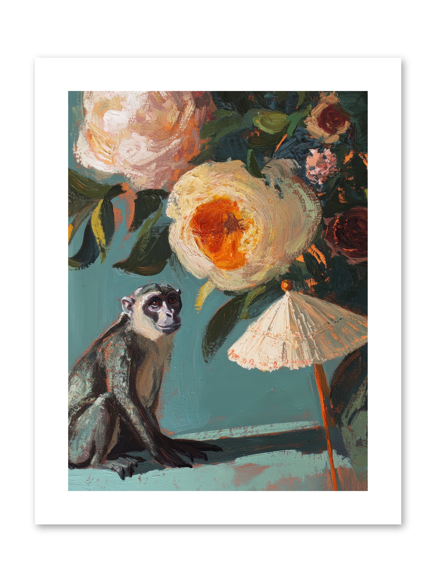 Botanical Charmer -- Loose Canvas Print 9x12