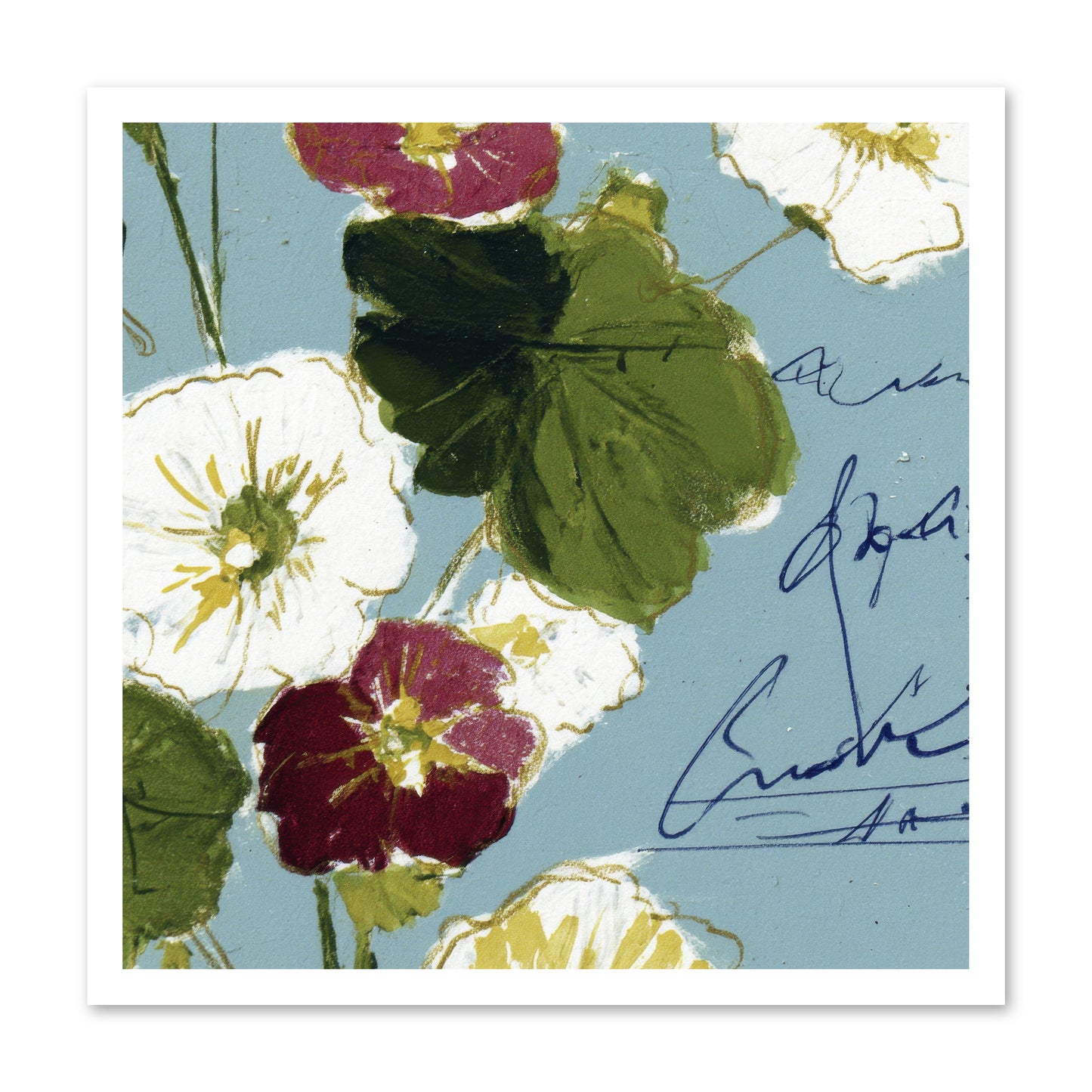 Botanical Whispers -- Loose Canvas Print 24x24