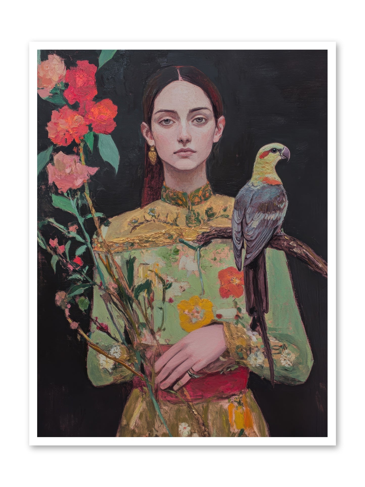 Botanical Whispers -- Loose Canvas Print 36x48