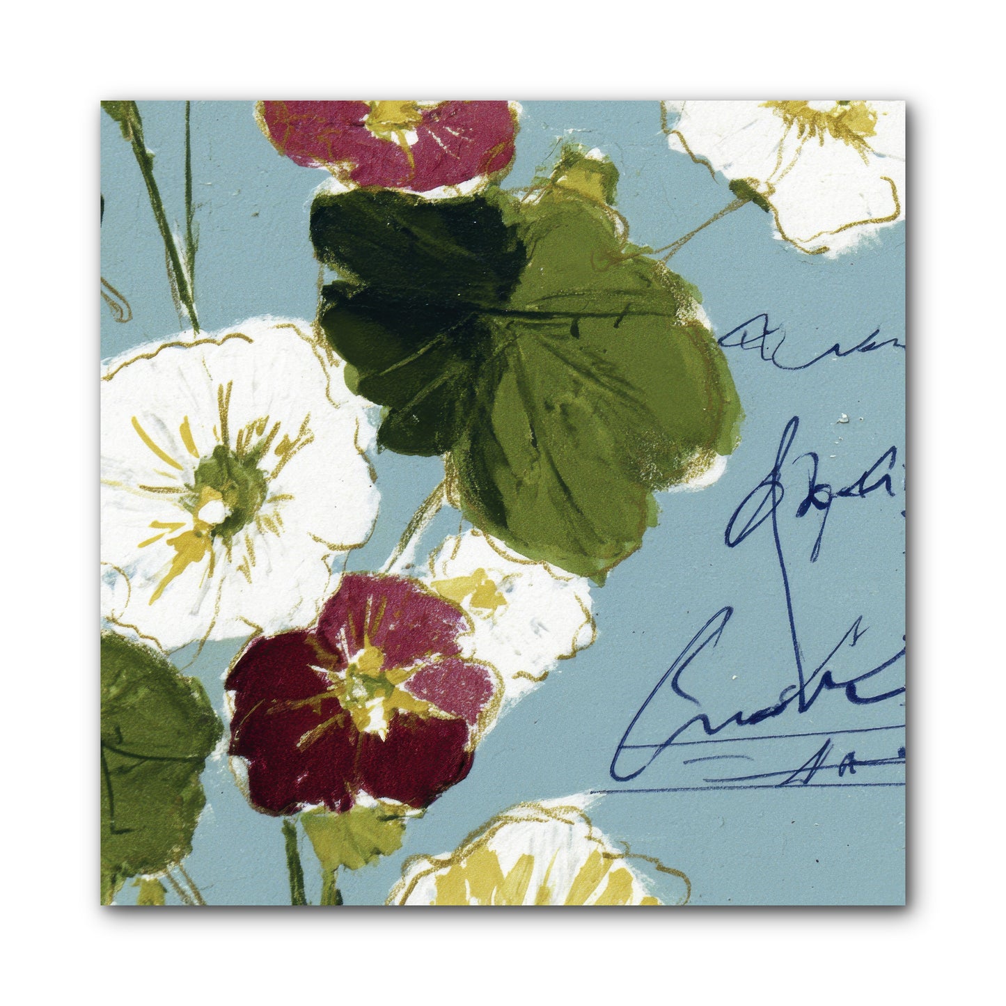 Botanical Whispers -- Wrapped Canvas 10x10