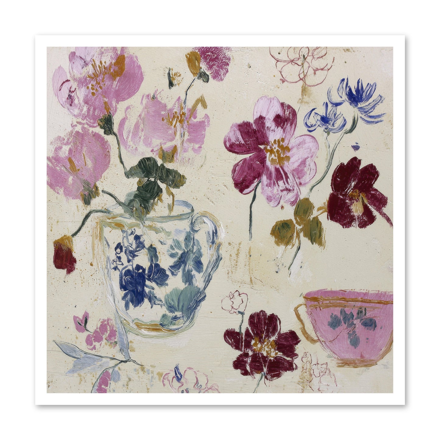 Botany Beloved -- Paper Print 30x30