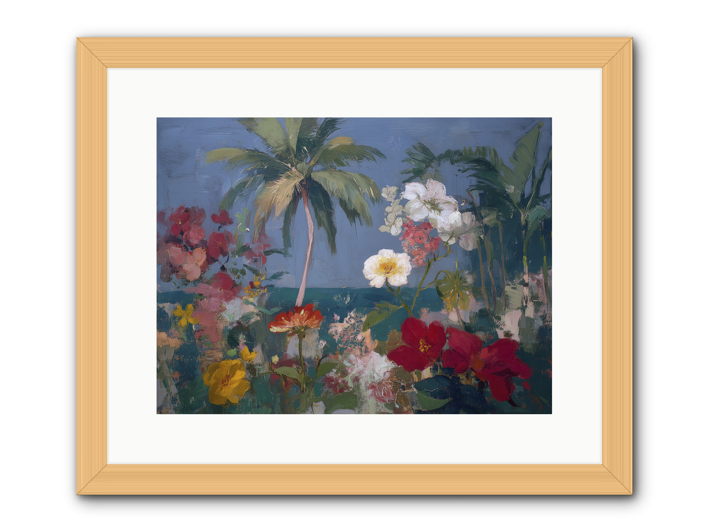 Boundless Bliss -- Framed Print - Natural 16x12