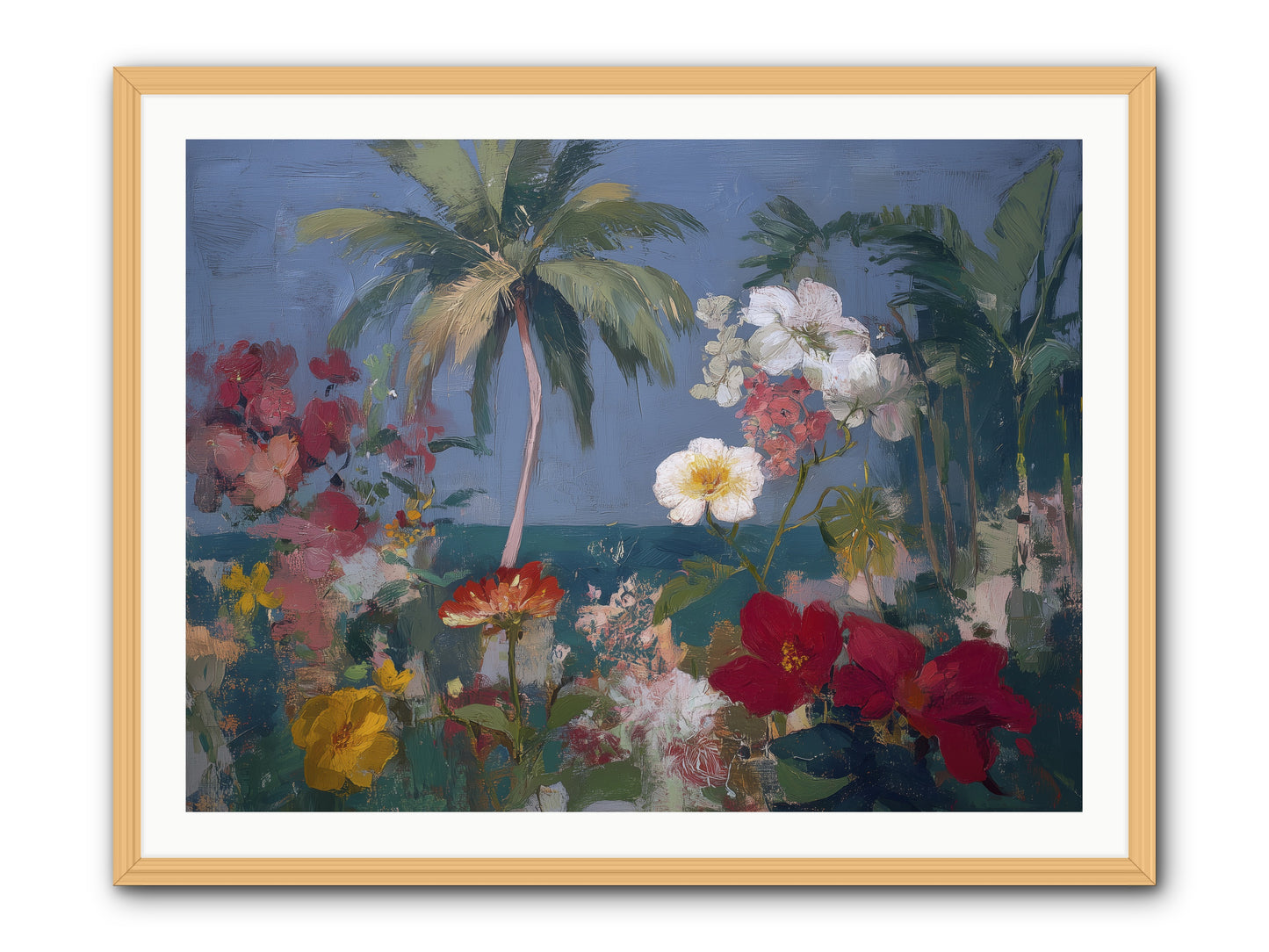 Boundless Bliss -- Framed Print - Natural 40x30