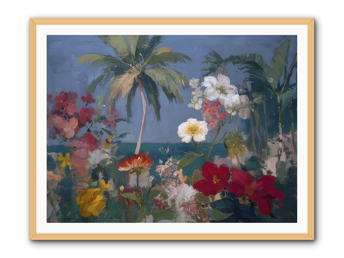 Boundless Bliss -- Framed Print - Natural 48x36