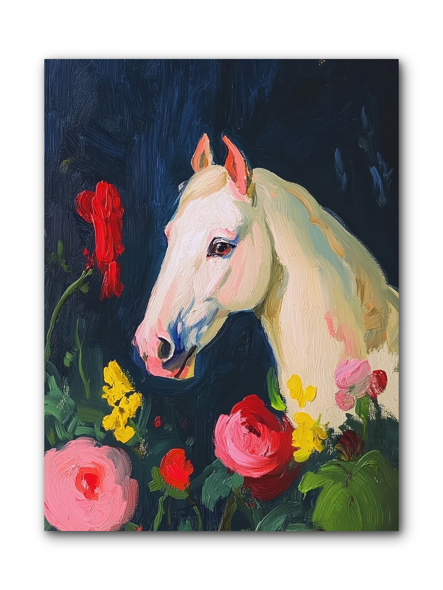 Boundless Petals -- Wrapped Canvas 9x12