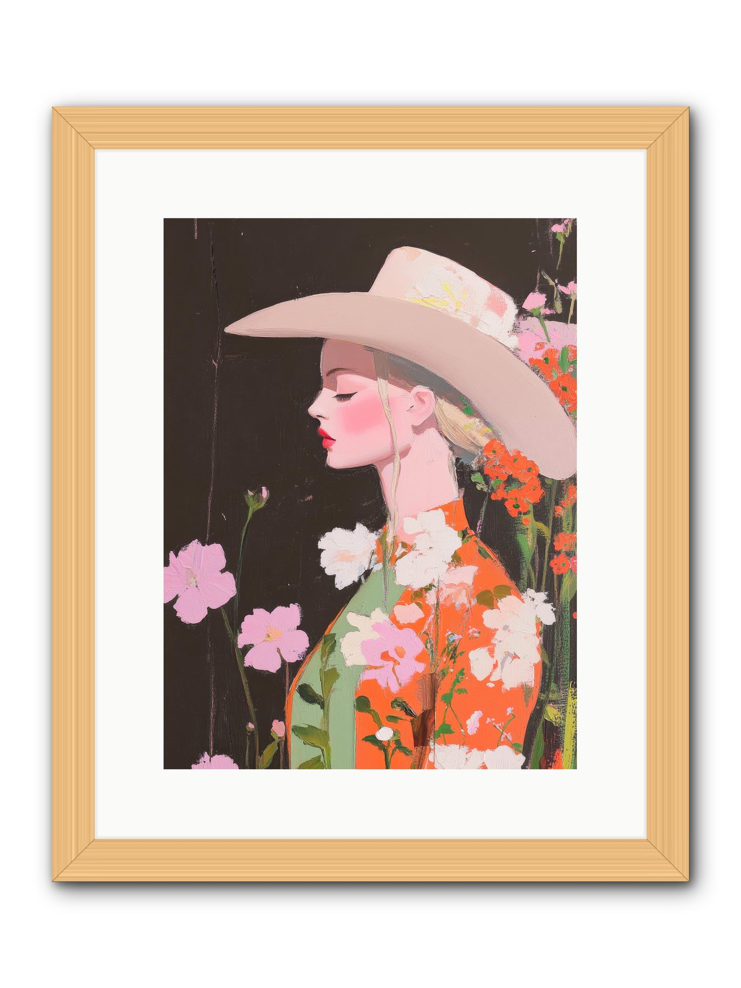 Boundless Spirit -- Framed Print - Natural 12x16
