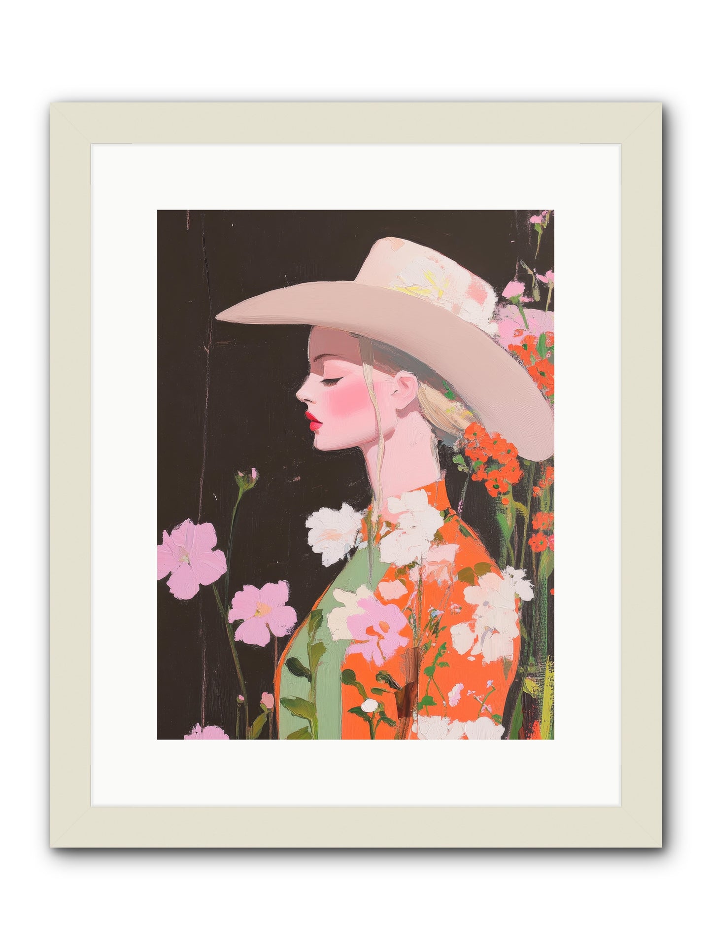Boundless Spirit -- Framed Print - White 12x16