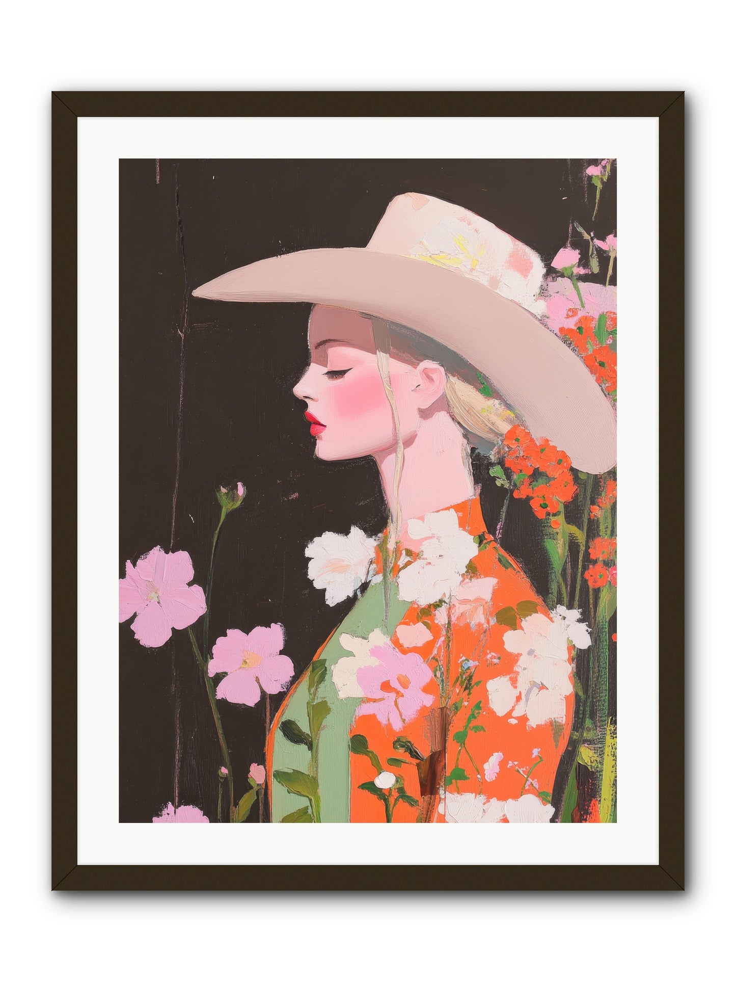 Boundless Spirit -- Framed Print - Black 24x32