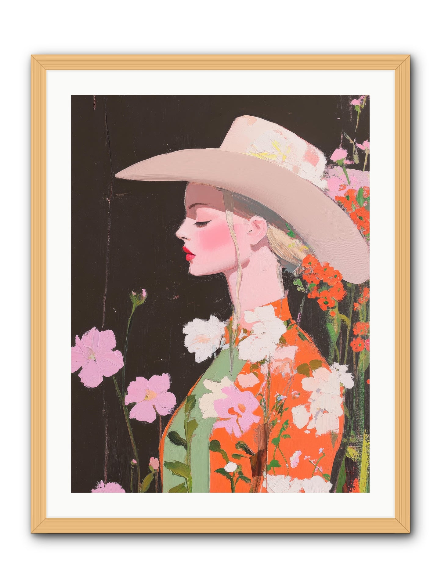 Boundless Spirit -- Framed Print - Natural 24x32