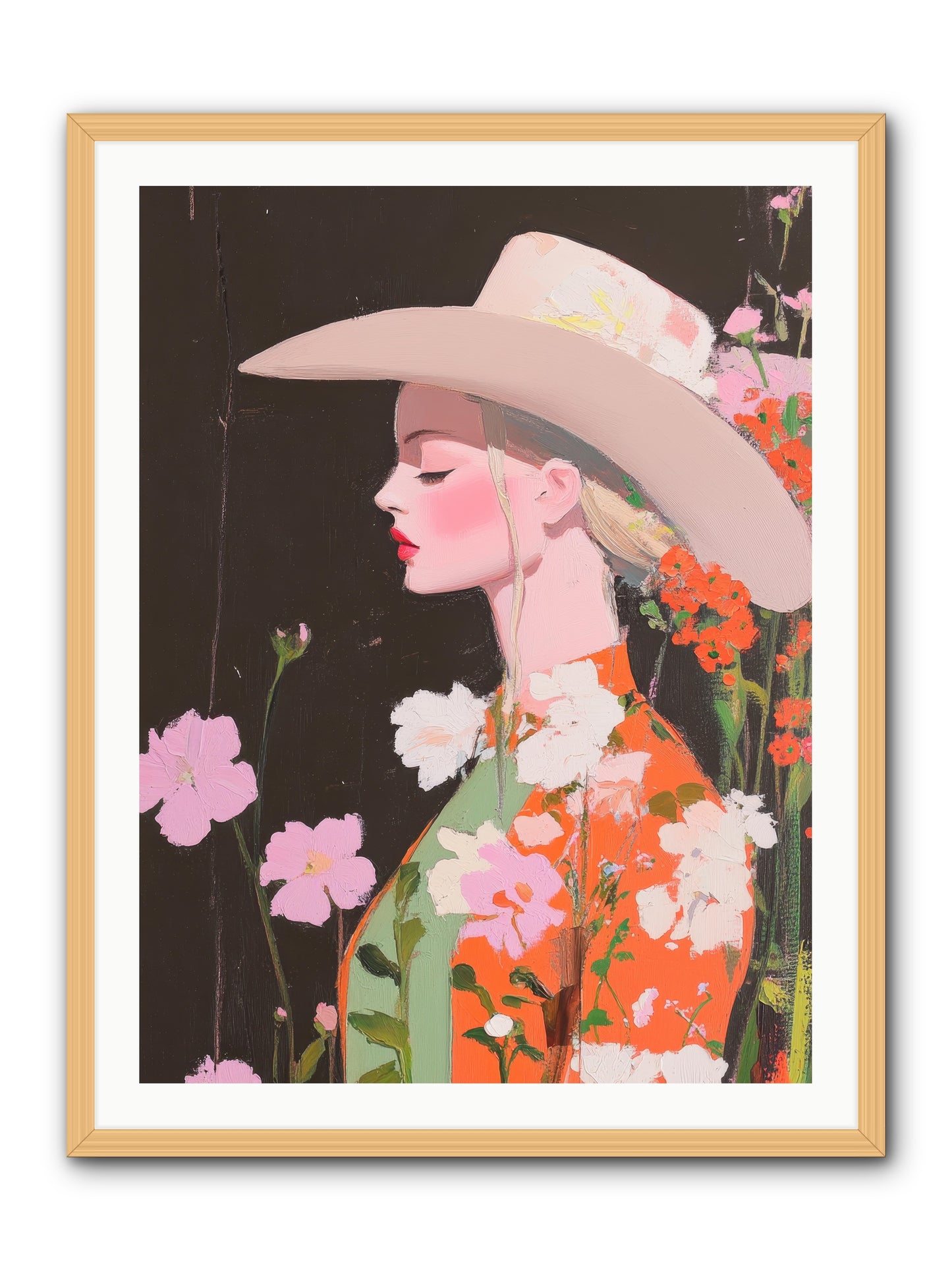 Boundless Spirit -- Framed Print - Natural 30x40