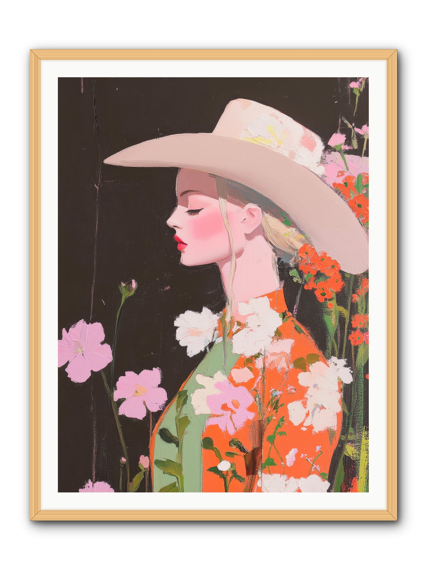 Boundless Spirit -- Framed Print - Natural 36x48
