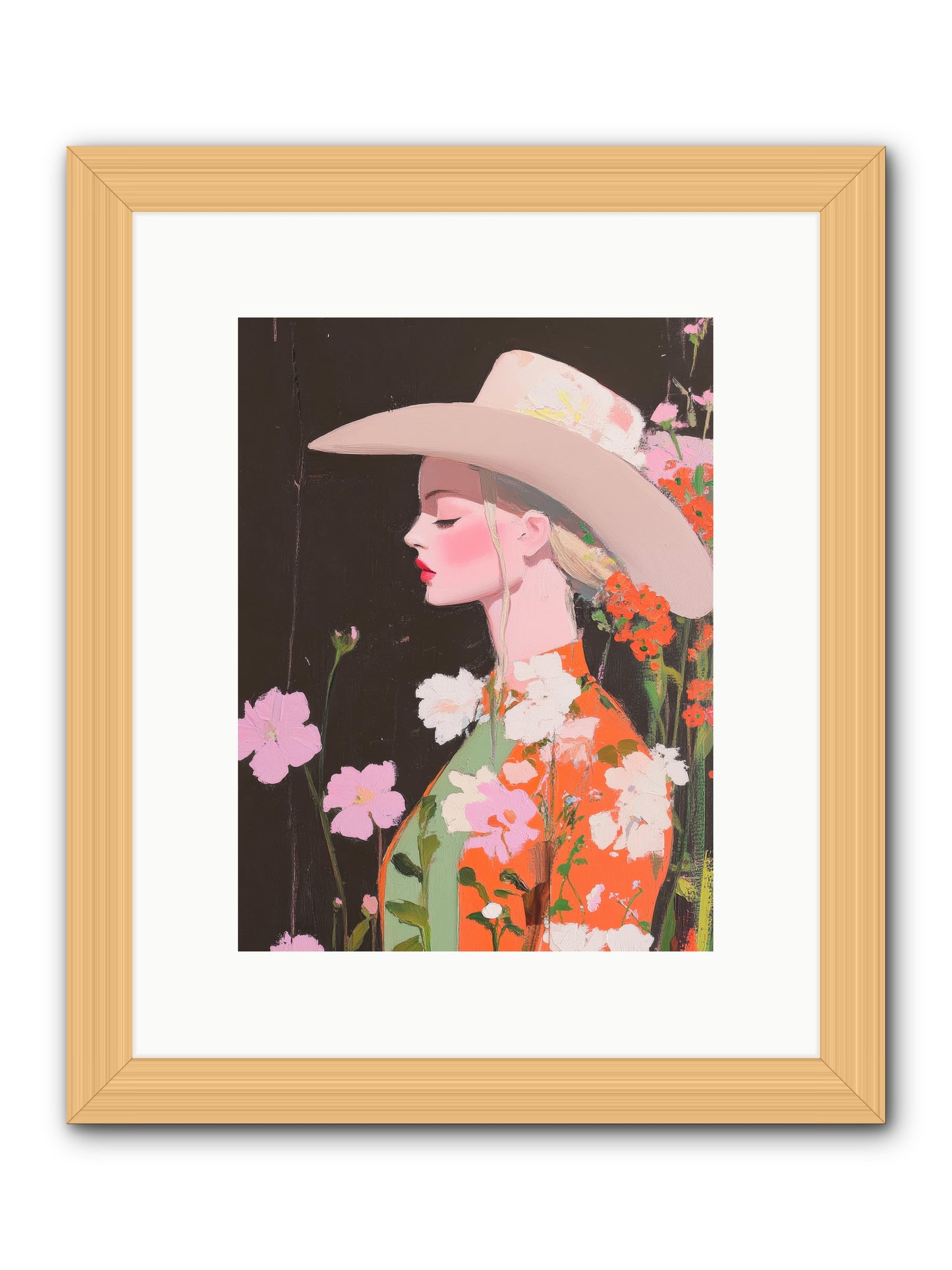 Boundless Spirit -- Framed Print - Natural 9x12