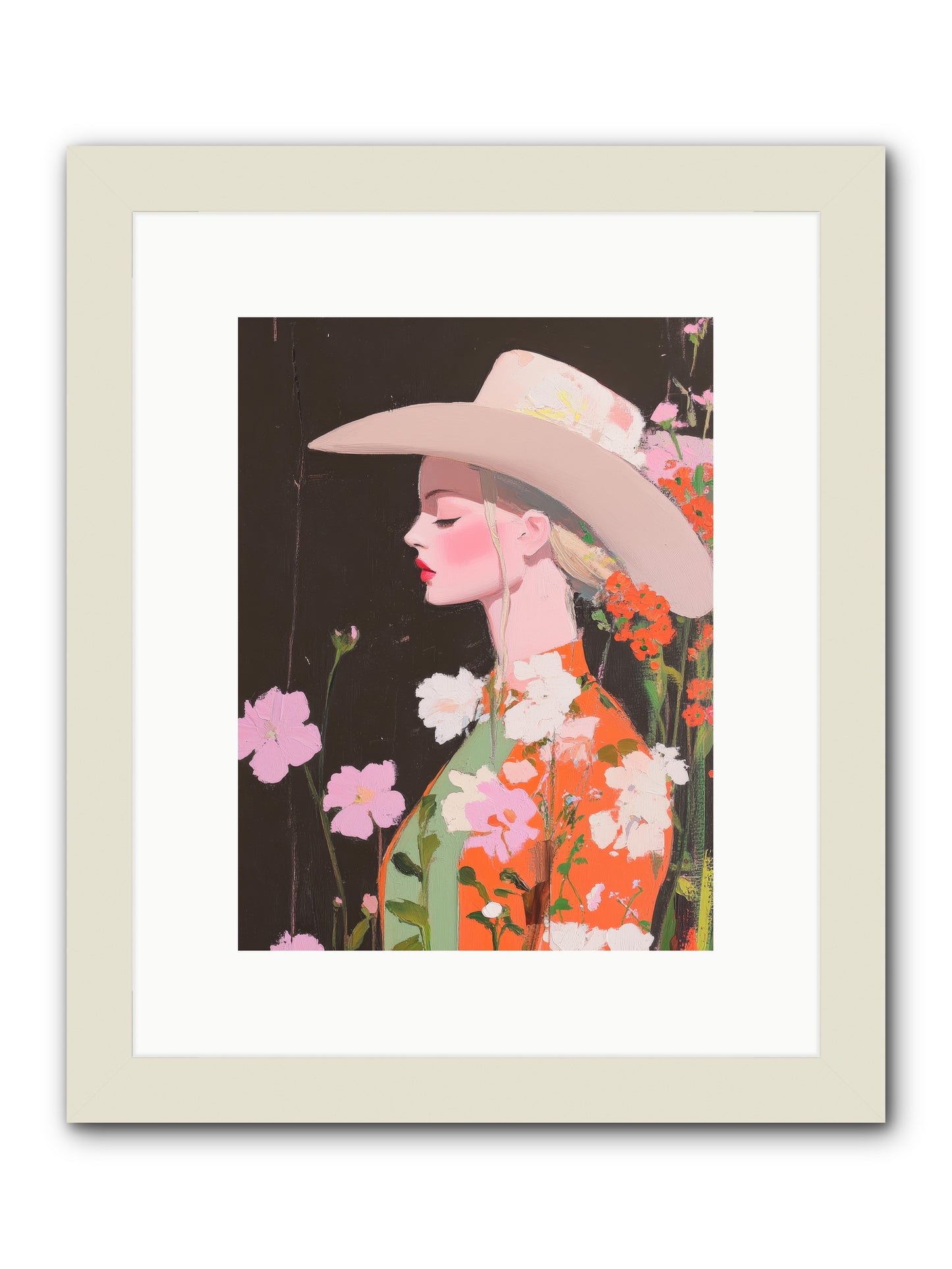 Boundless Spirit -- Framed Print - White 9x12