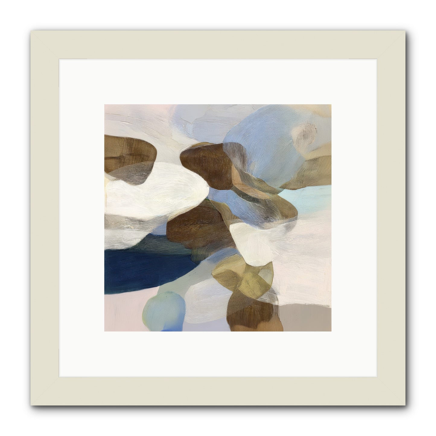 Bracken -- Framed Print - White 10x10
