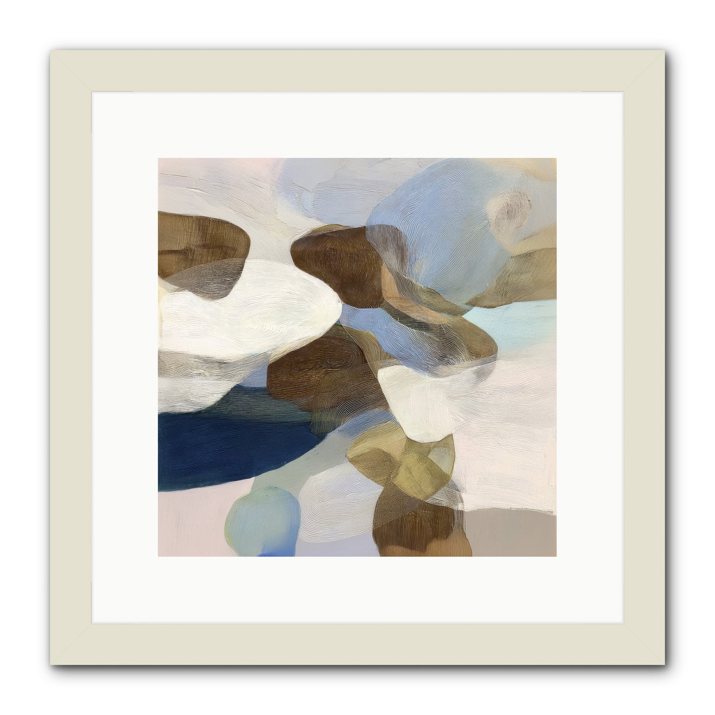 Bracken -- Framed Print - White 12x12