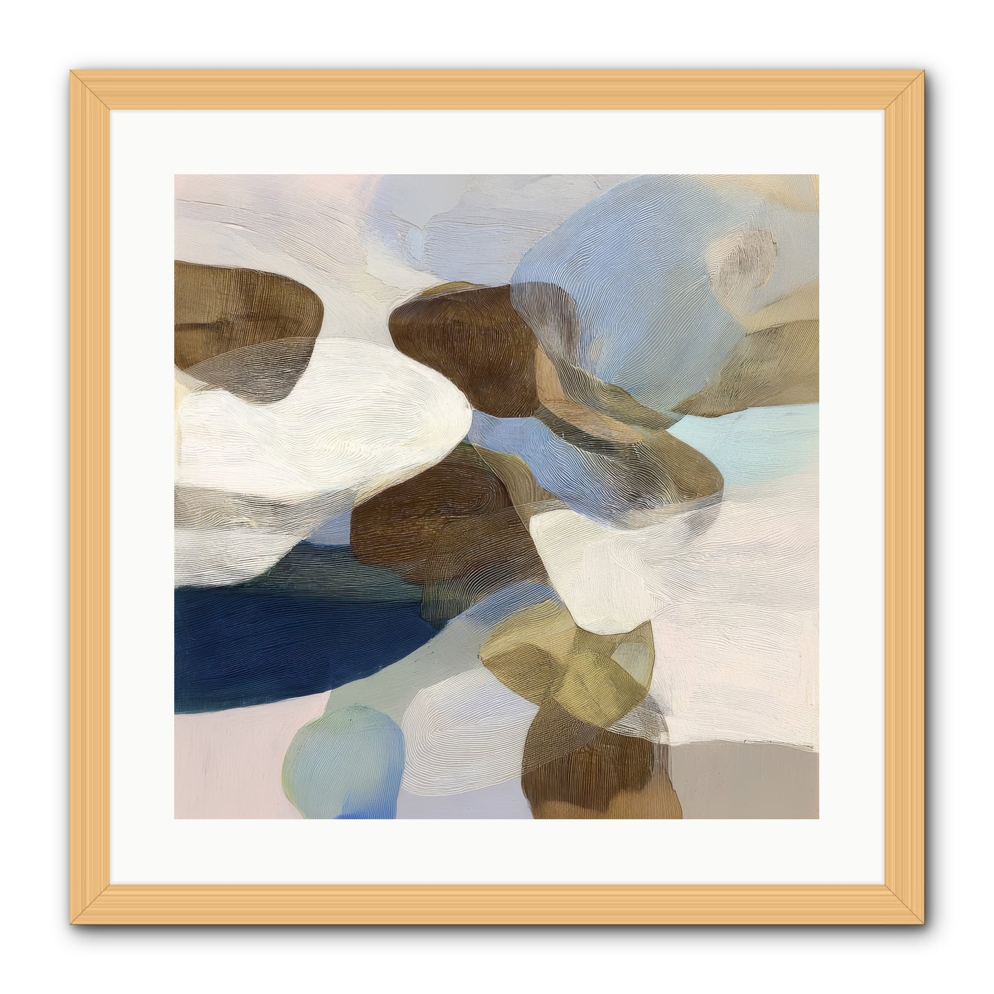 Bracken -- Framed Print - Natural 20x20