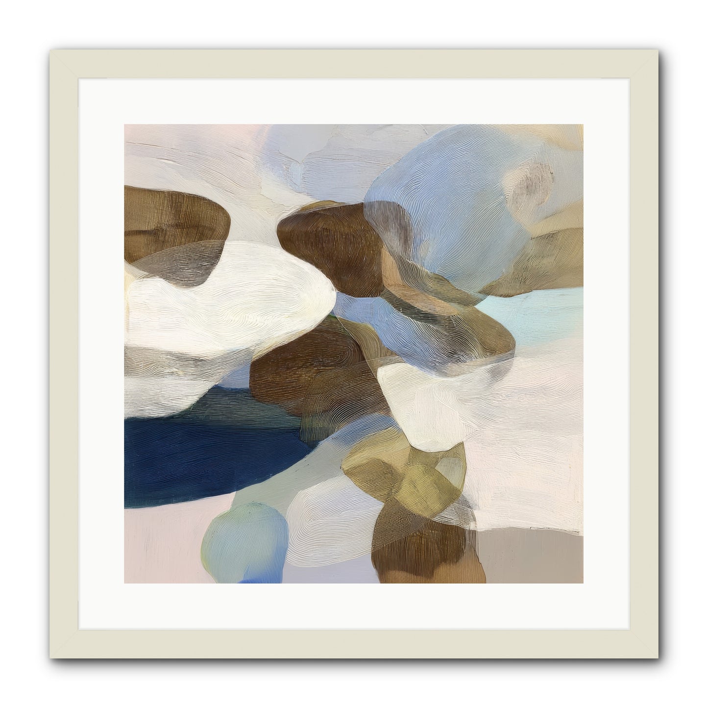 Bracken -- Framed Print - White 20x20