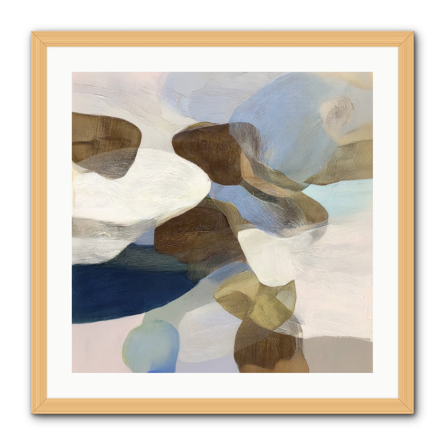 Bracken -- Framed Print - Natural 24x24
