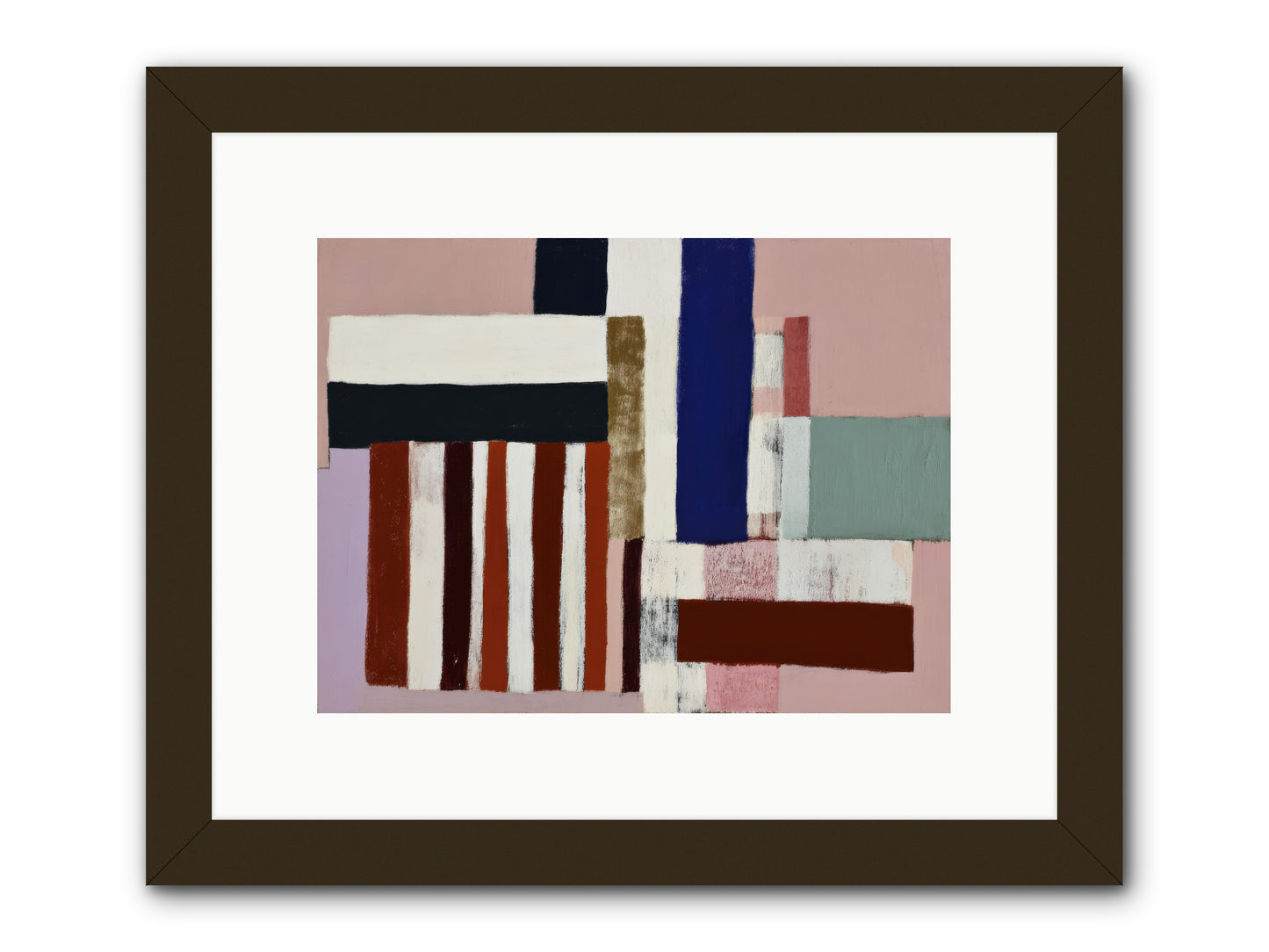 Brackenfold Loom -- Framed Print - Black 12x9