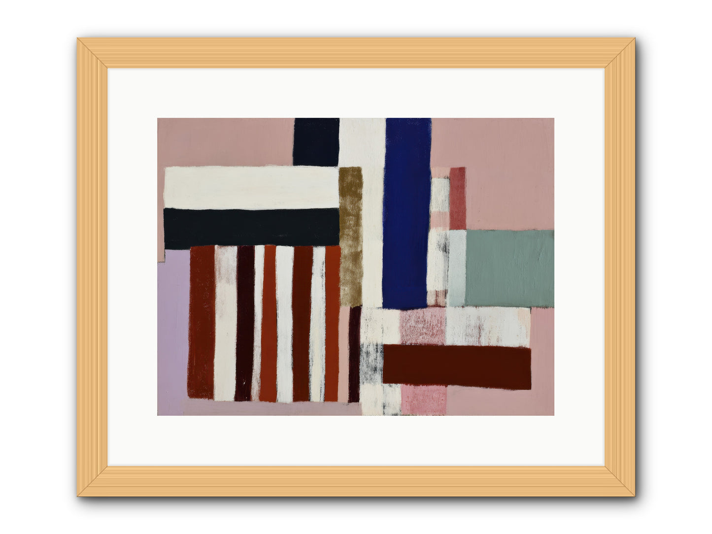 Brackenfold Loom -- Framed Print - Natural 16x12