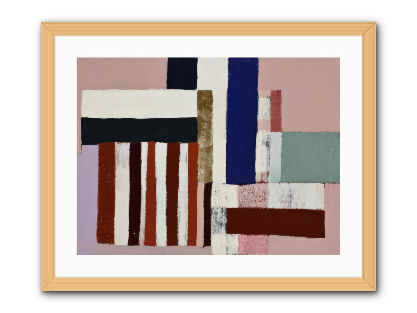 Brackenfold Loom -- Framed Print - Natural 24x18