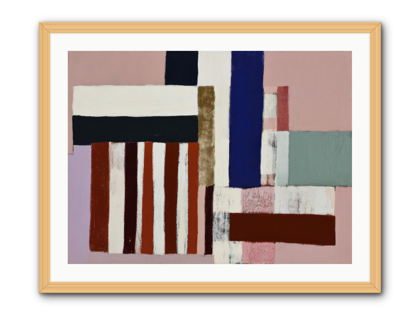 Brackenfold Loom -- Framed Print - Natural 32x24