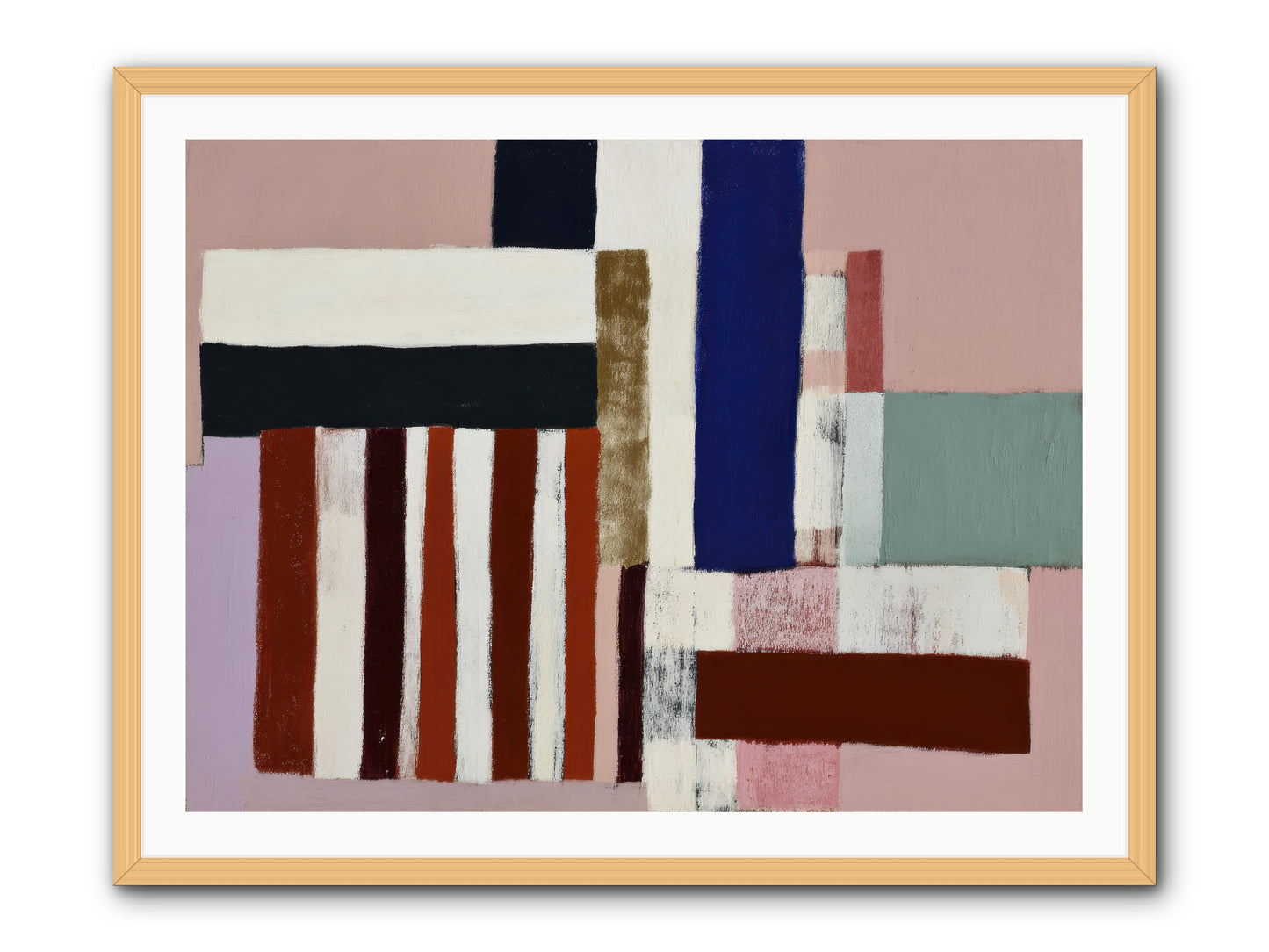 Brackenfold Loom -- Framed Print - Natural 40x30