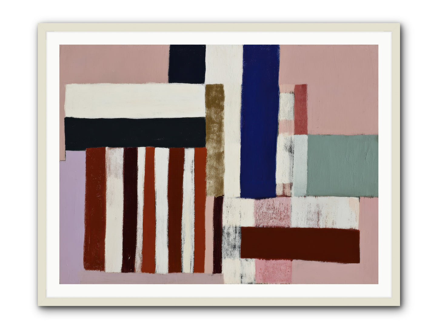 Brackenfold Loom -- Framed Print - White 48x36