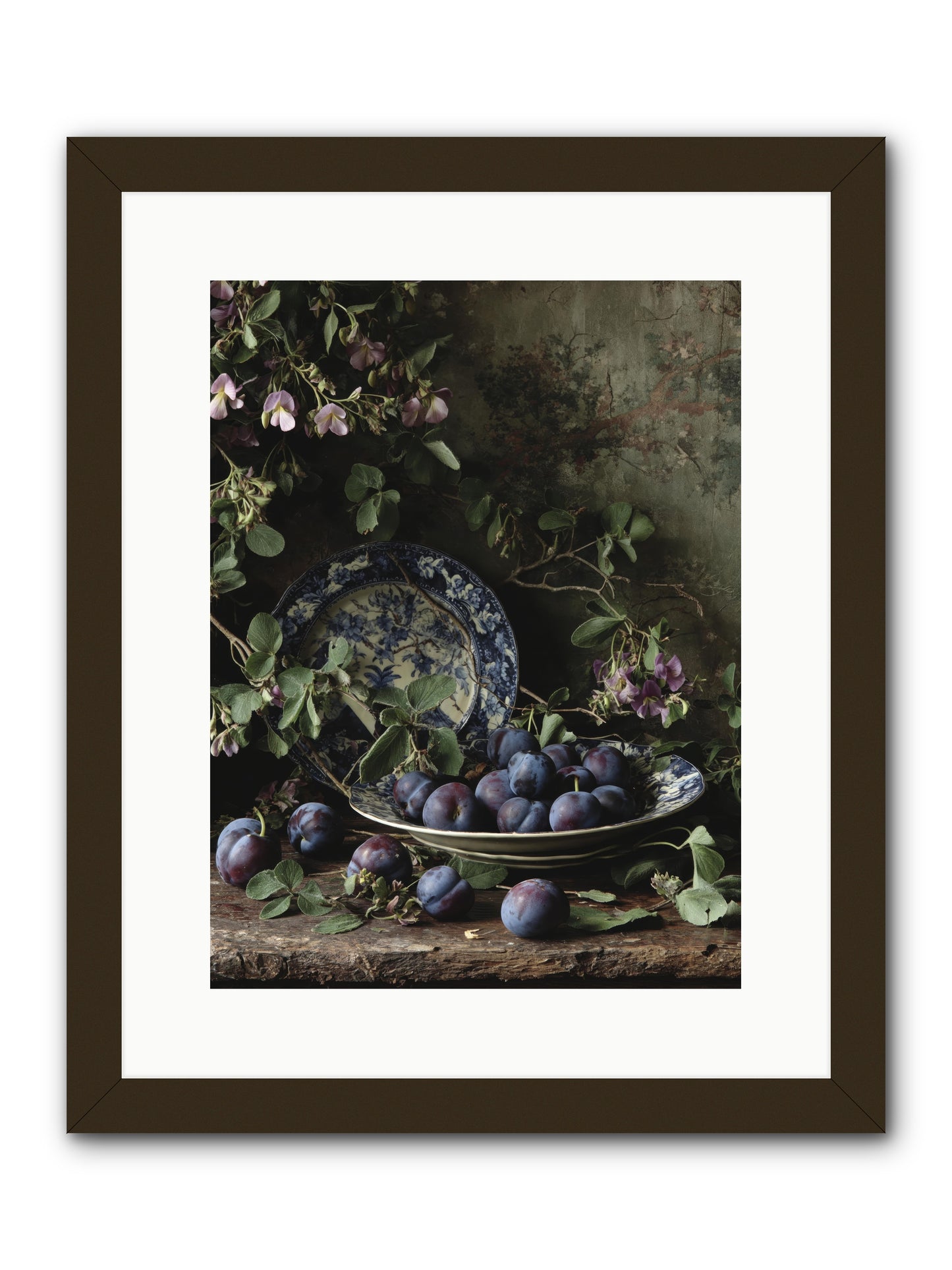 Braidwood Lane -- Framed Print - Black 12x16