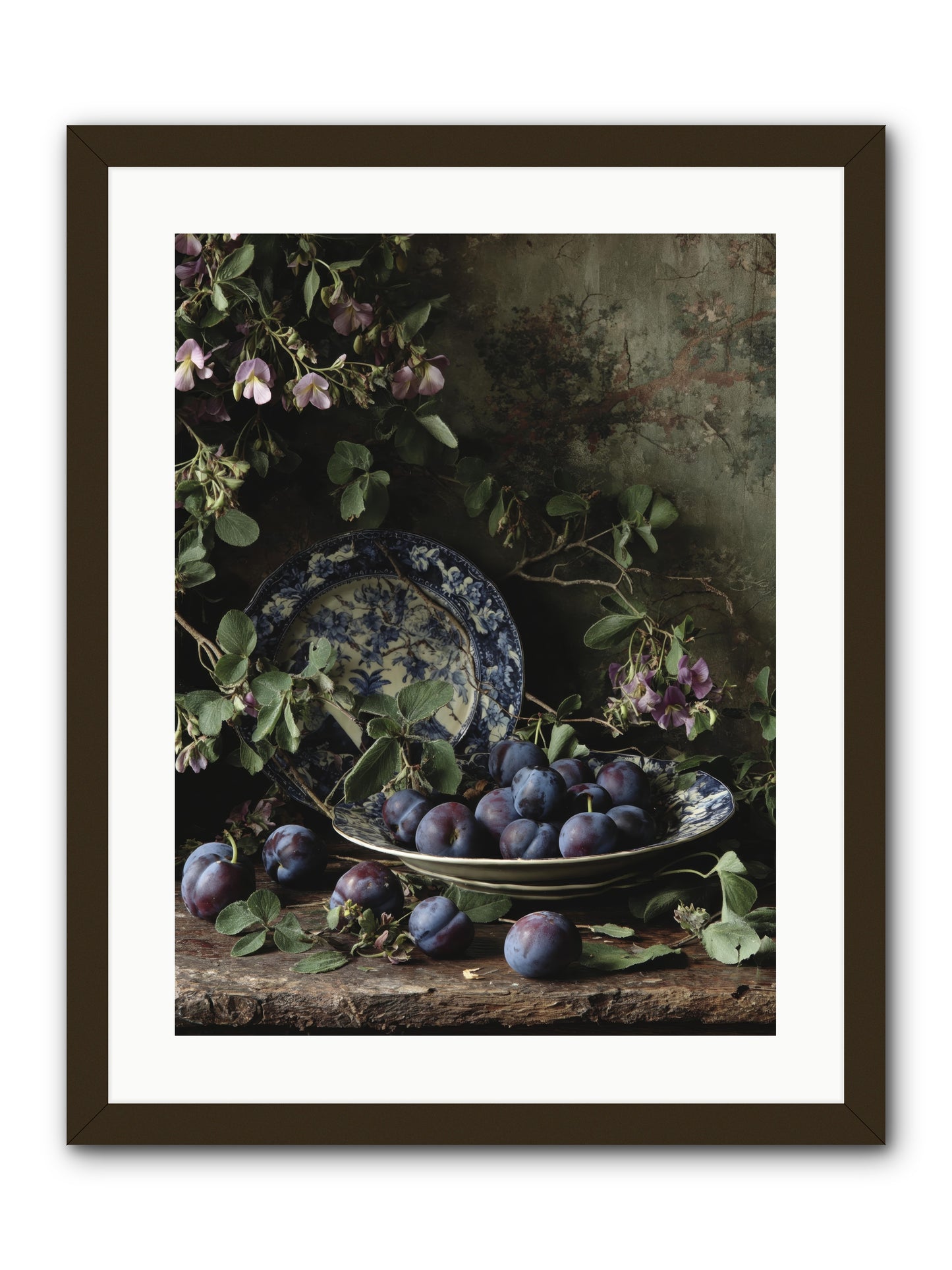 Braidwood Lane -- Framed Print - Black 18x24
