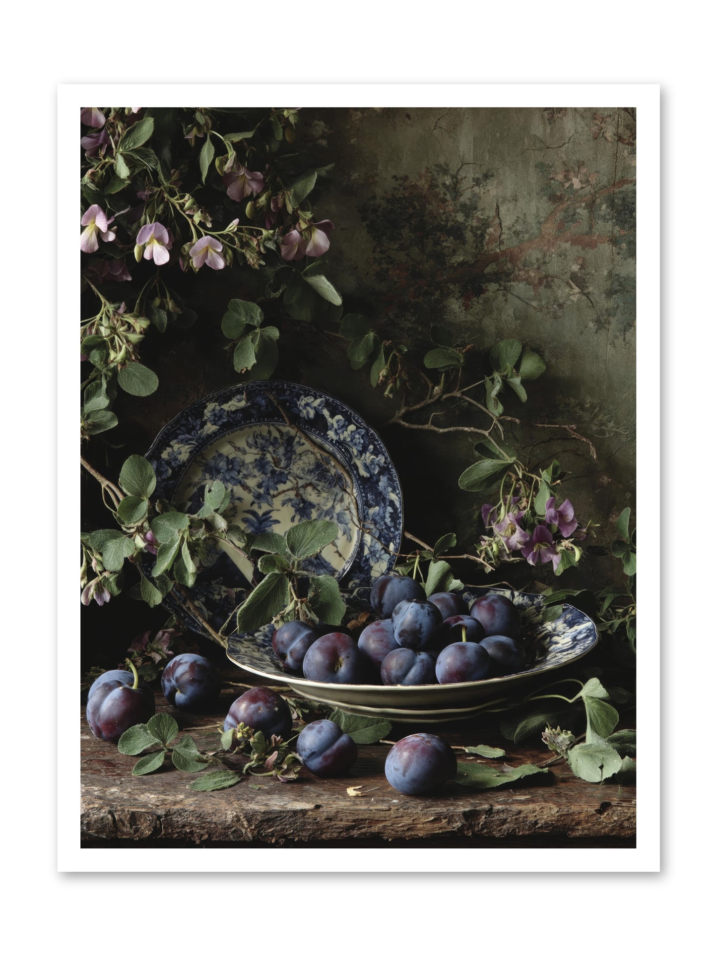 Braidwood Lane -- Loose Canvas Print 24x32