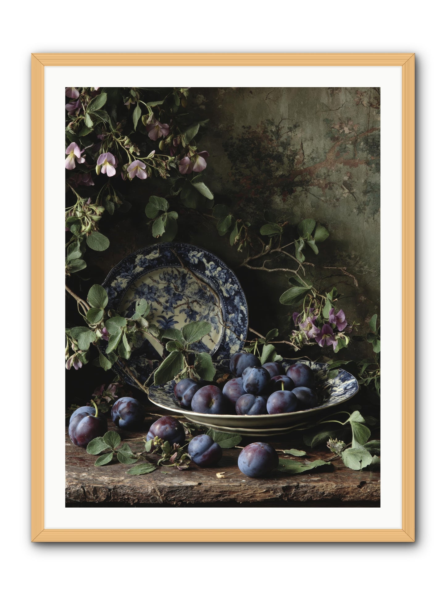 Braidwood Lane -- Framed Print - Natural 30x40