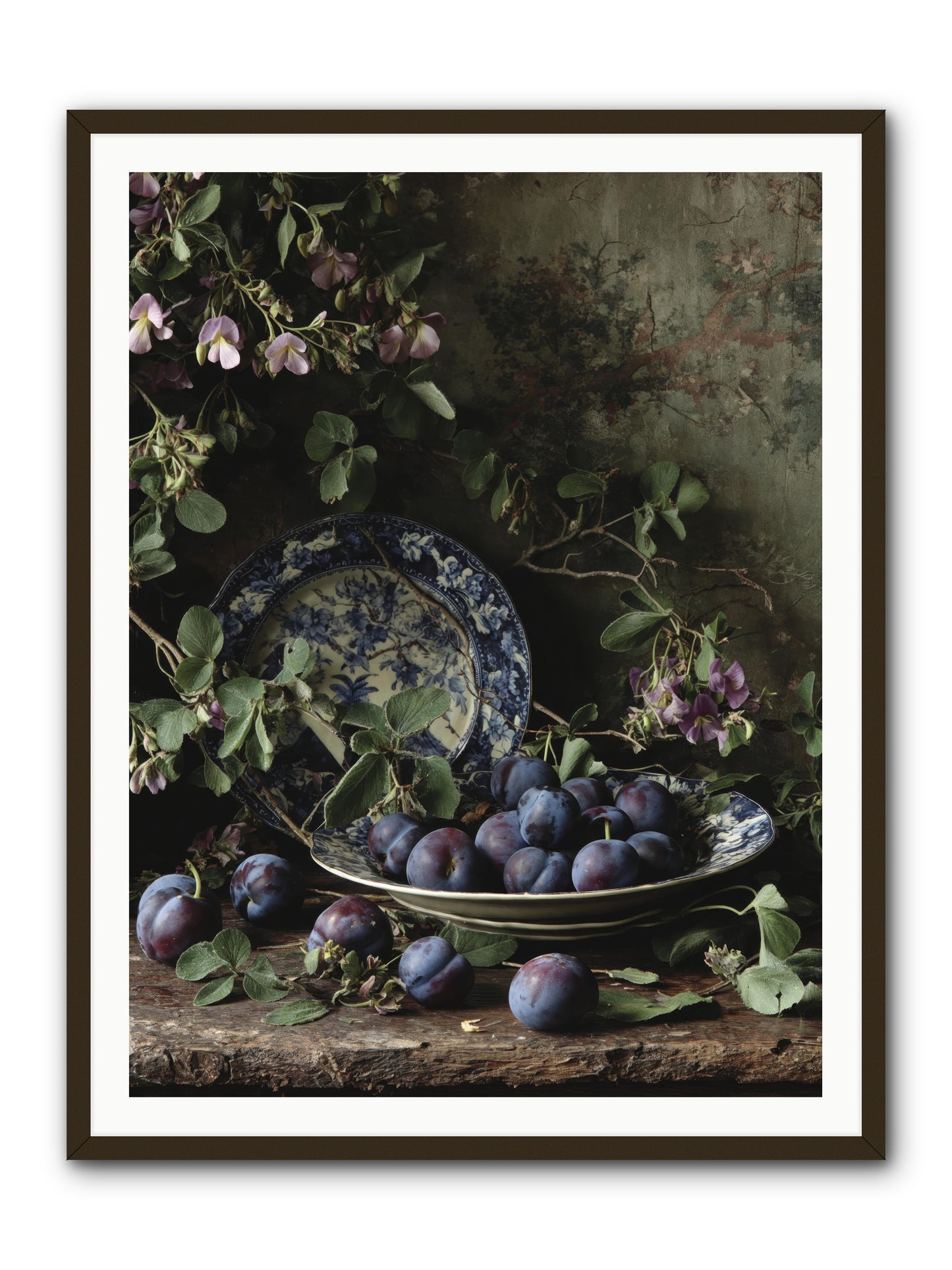 Braidwood Lane -- Framed Print - Black 36x48