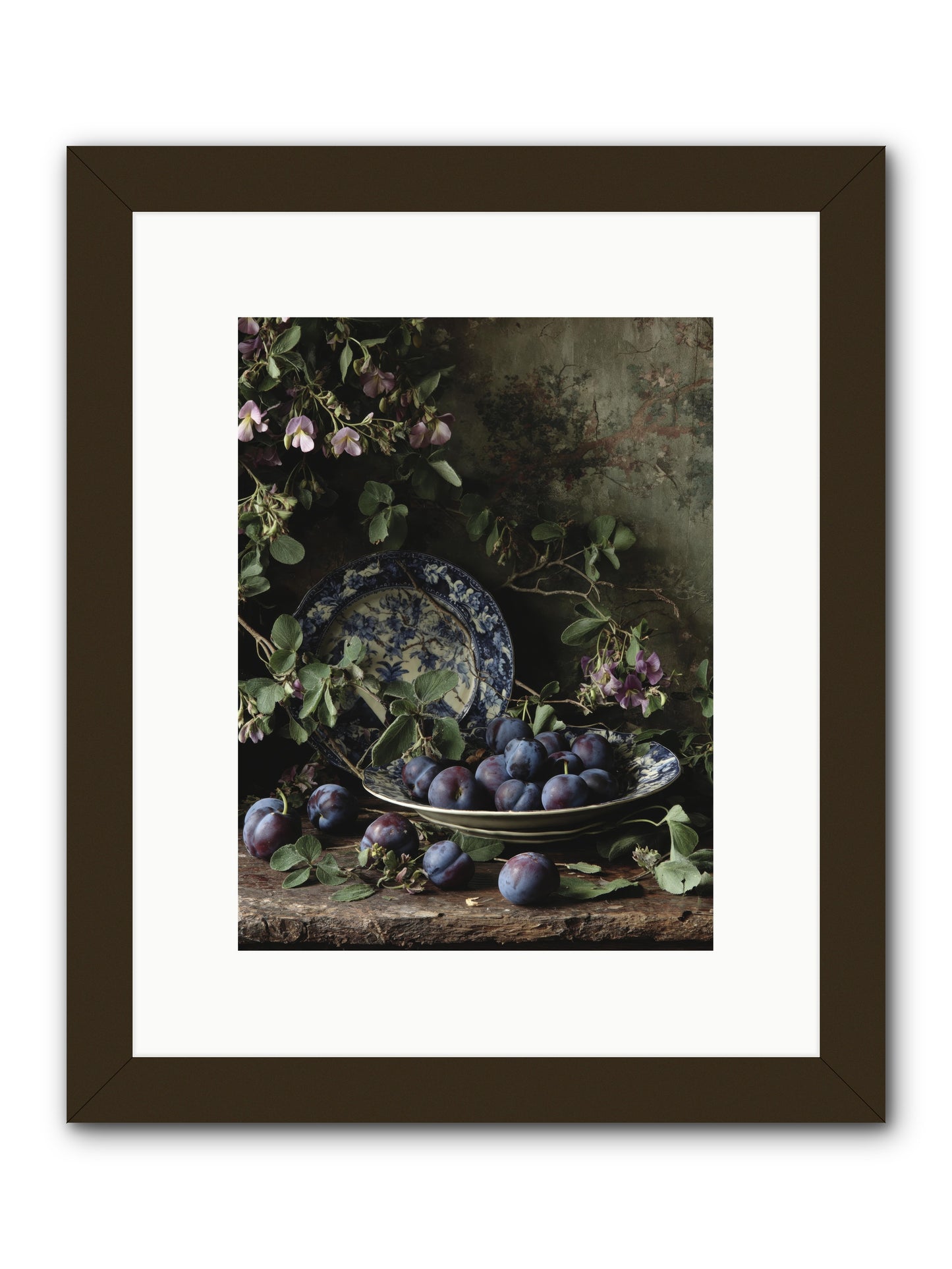 Braidwood Lane -- Framed Print - Black 9x12