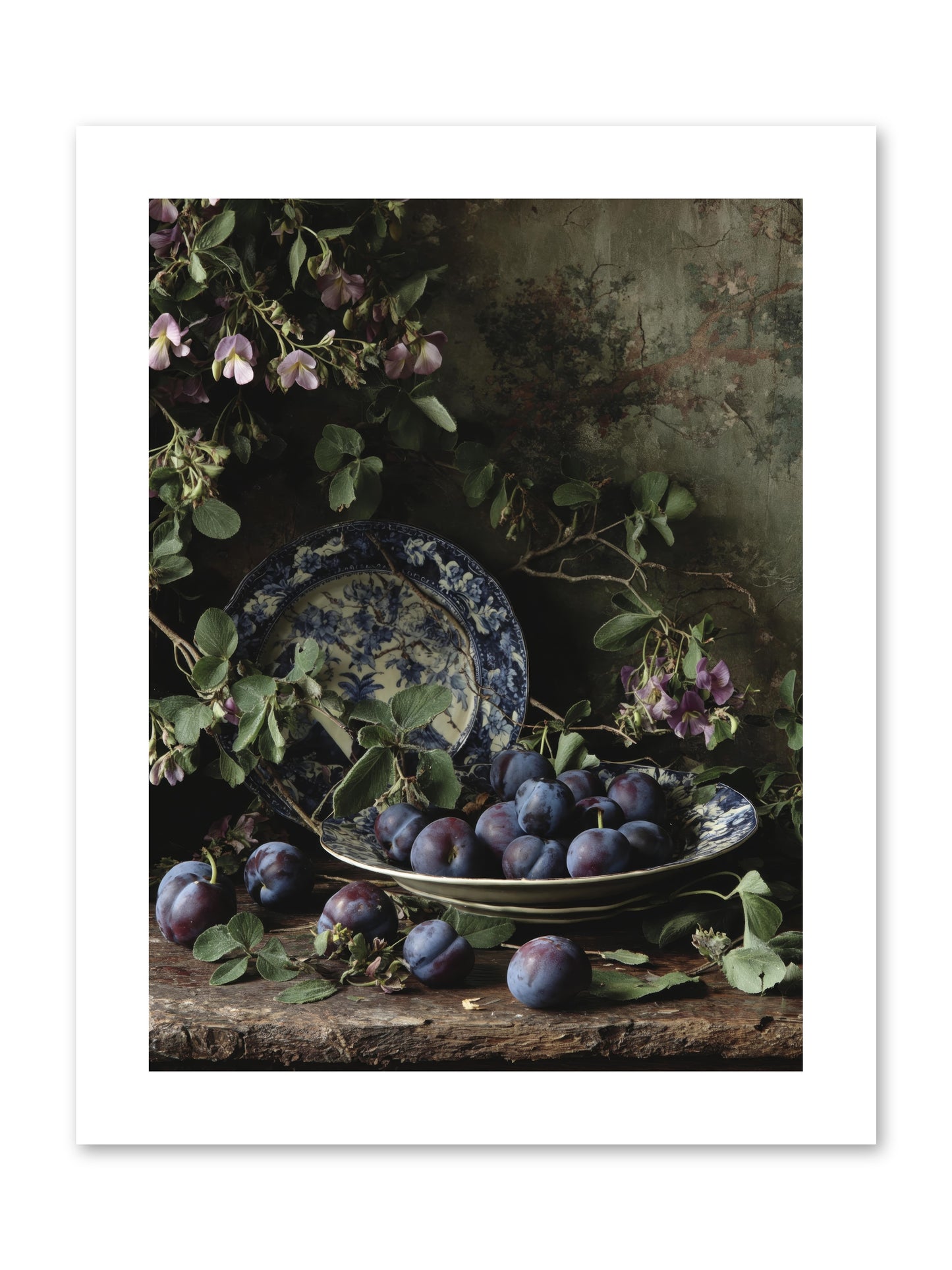 Braidwood Lane -- Loose Canvas Print 9x12