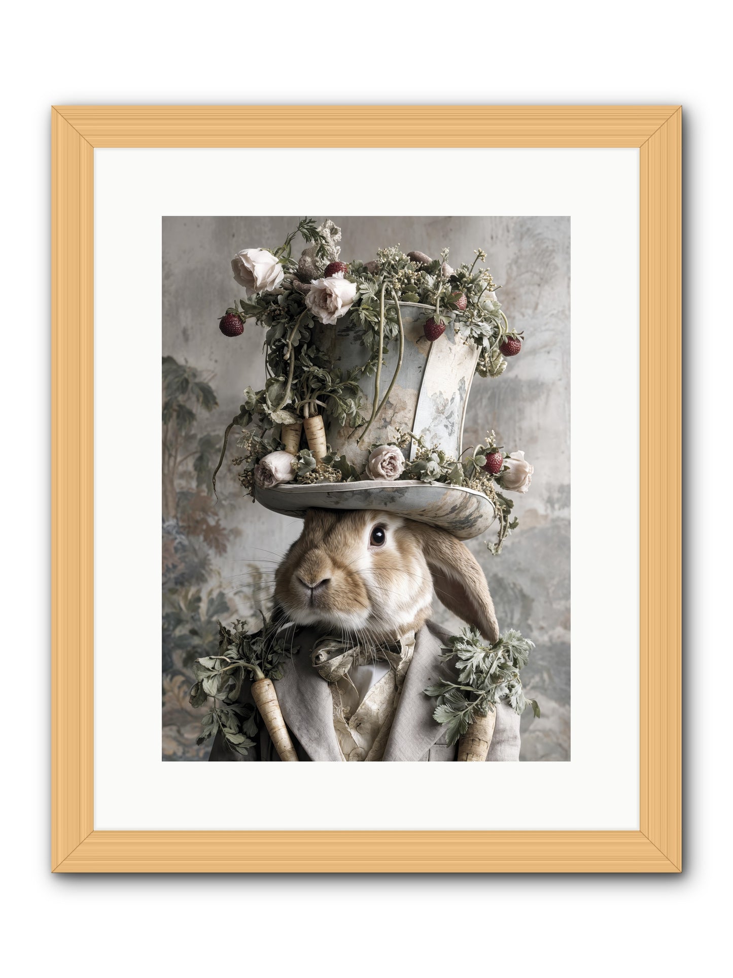 Bramblewood -- Framed Print - Natural 12x16