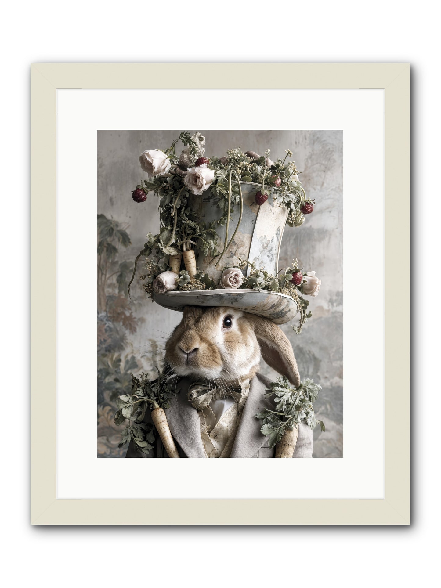 Bramblewood -- Framed Print - White 12x16