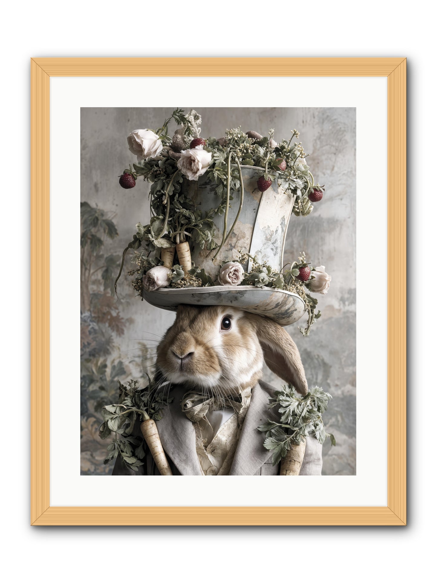 Bramblewood -- Framed Print - Natural 18x24
