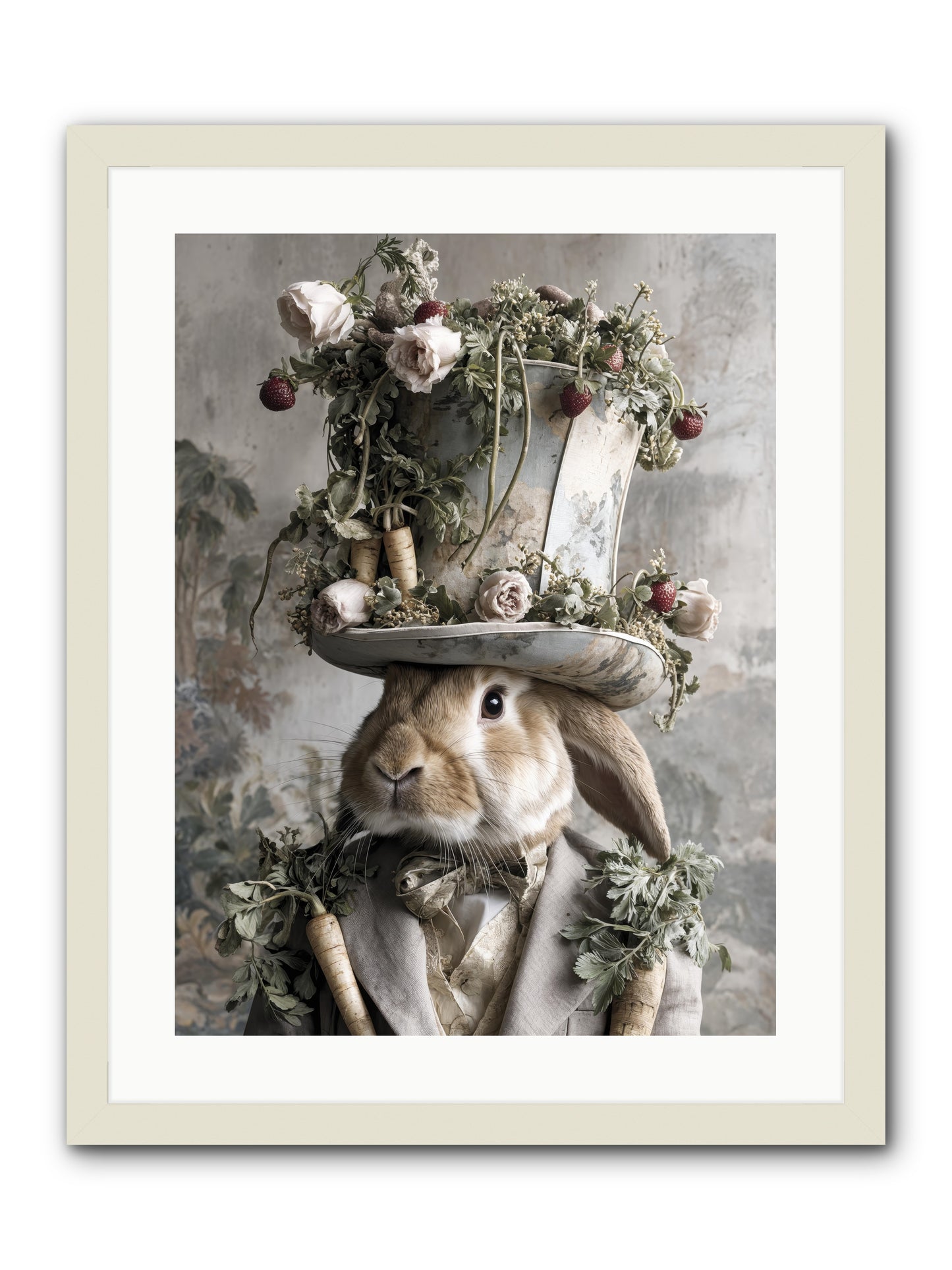 Bramblewood -- Framed Print - White 18x24
