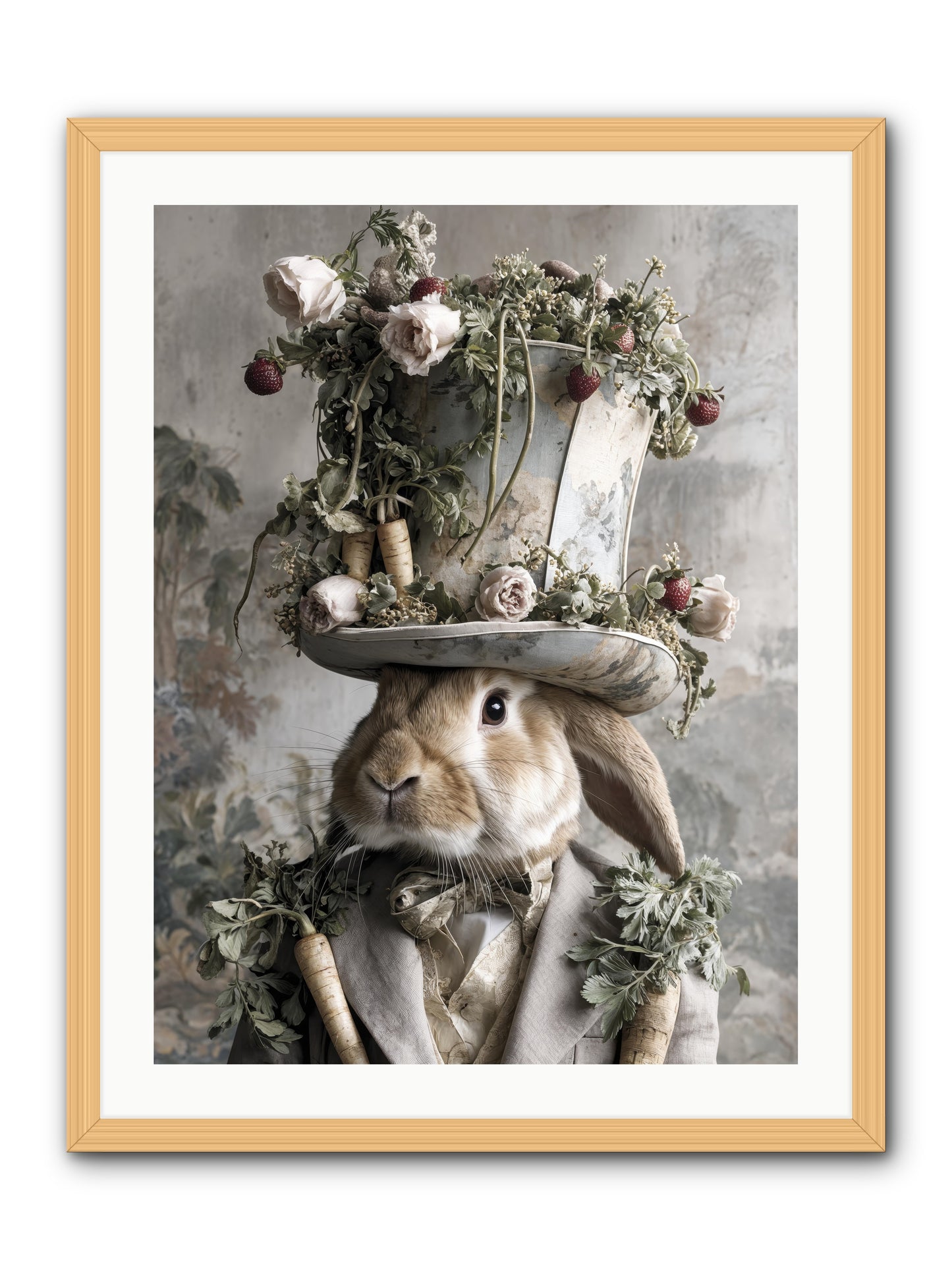 Bramblewood -- Framed Print - Natural 24x32