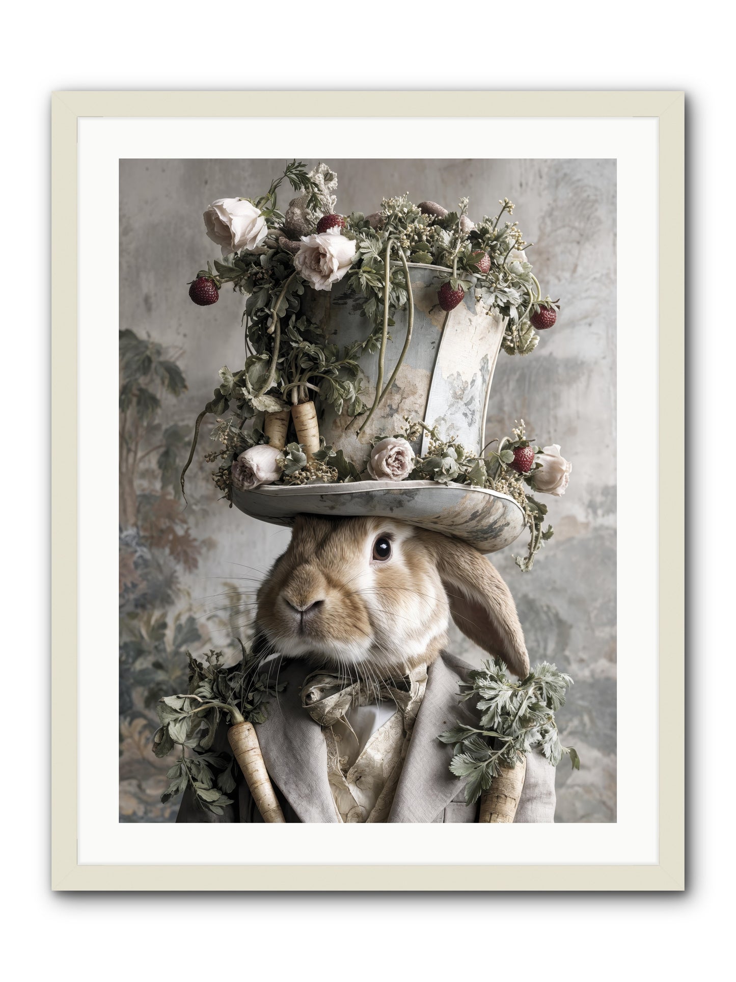 Bramblewood -- Framed Print - White 24x32