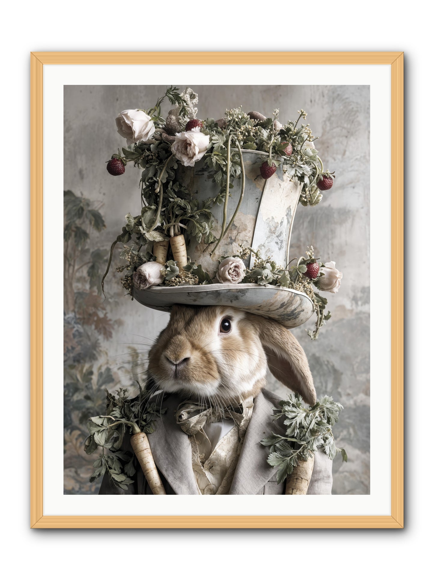 Bramblewood -- Framed Print - Natural 30x40
