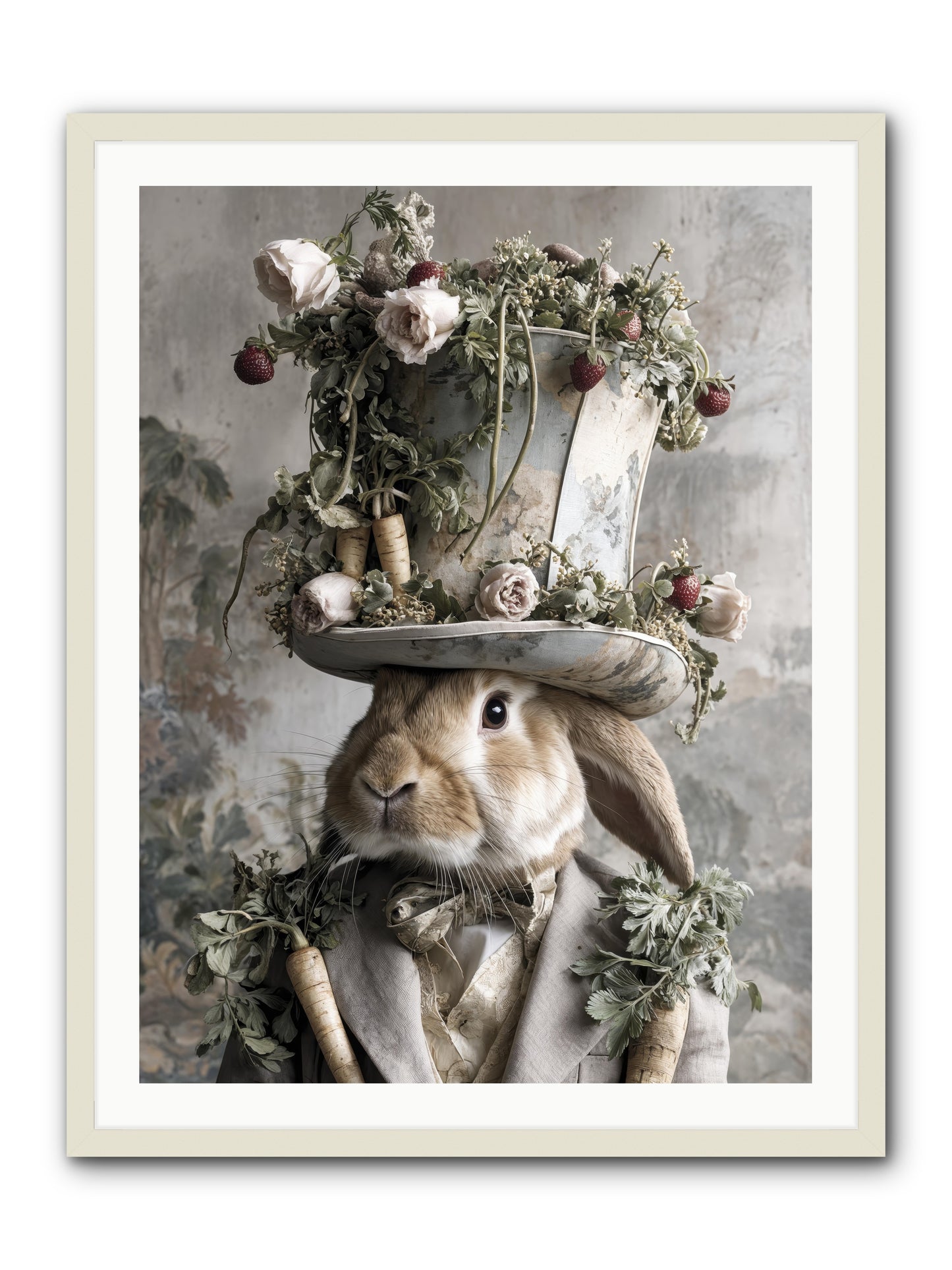 Bramblewood -- Framed Print - White 30x40