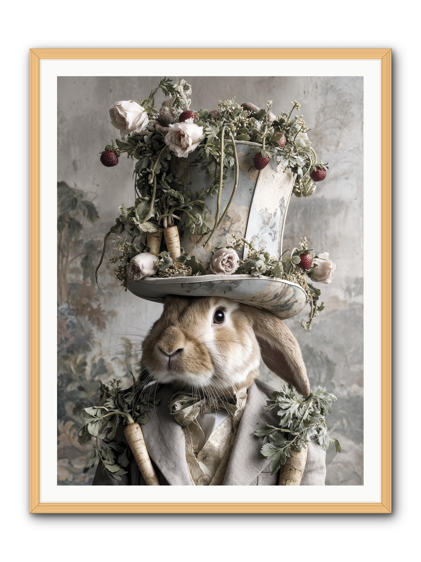 Bramblewood -- Framed Print - Natural 36x48